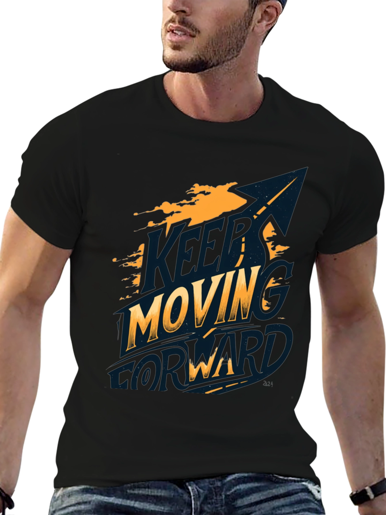 Keep Moving Forward Graphic T-Shirt