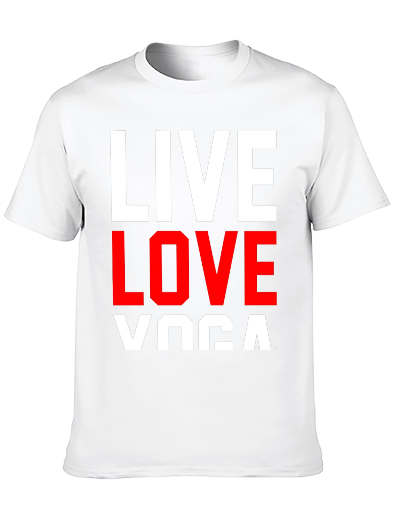 Live Love Yoga Graphic Tee - Black