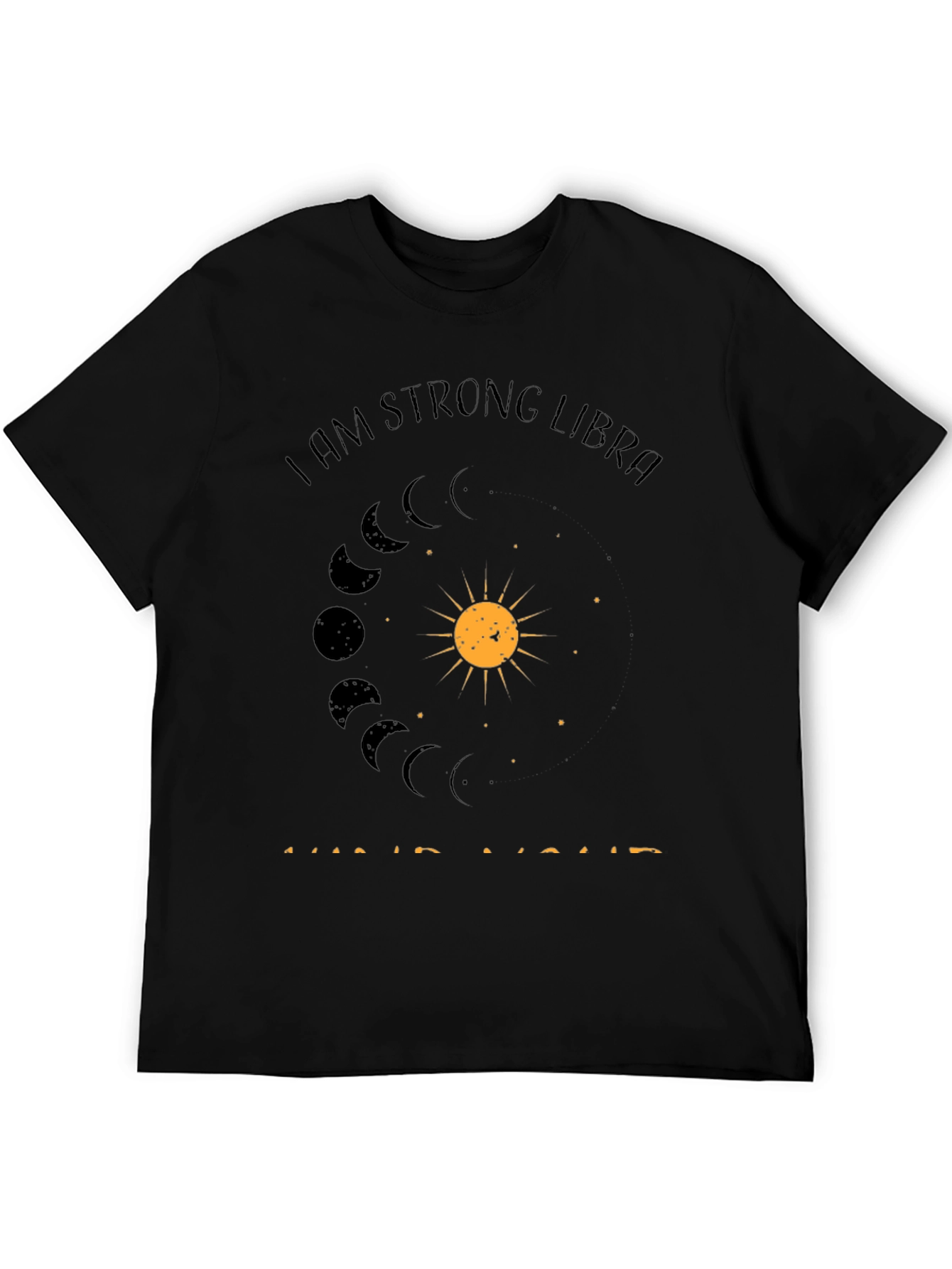 Strong Libra Graphic Tee - Zodiac T-Shirt