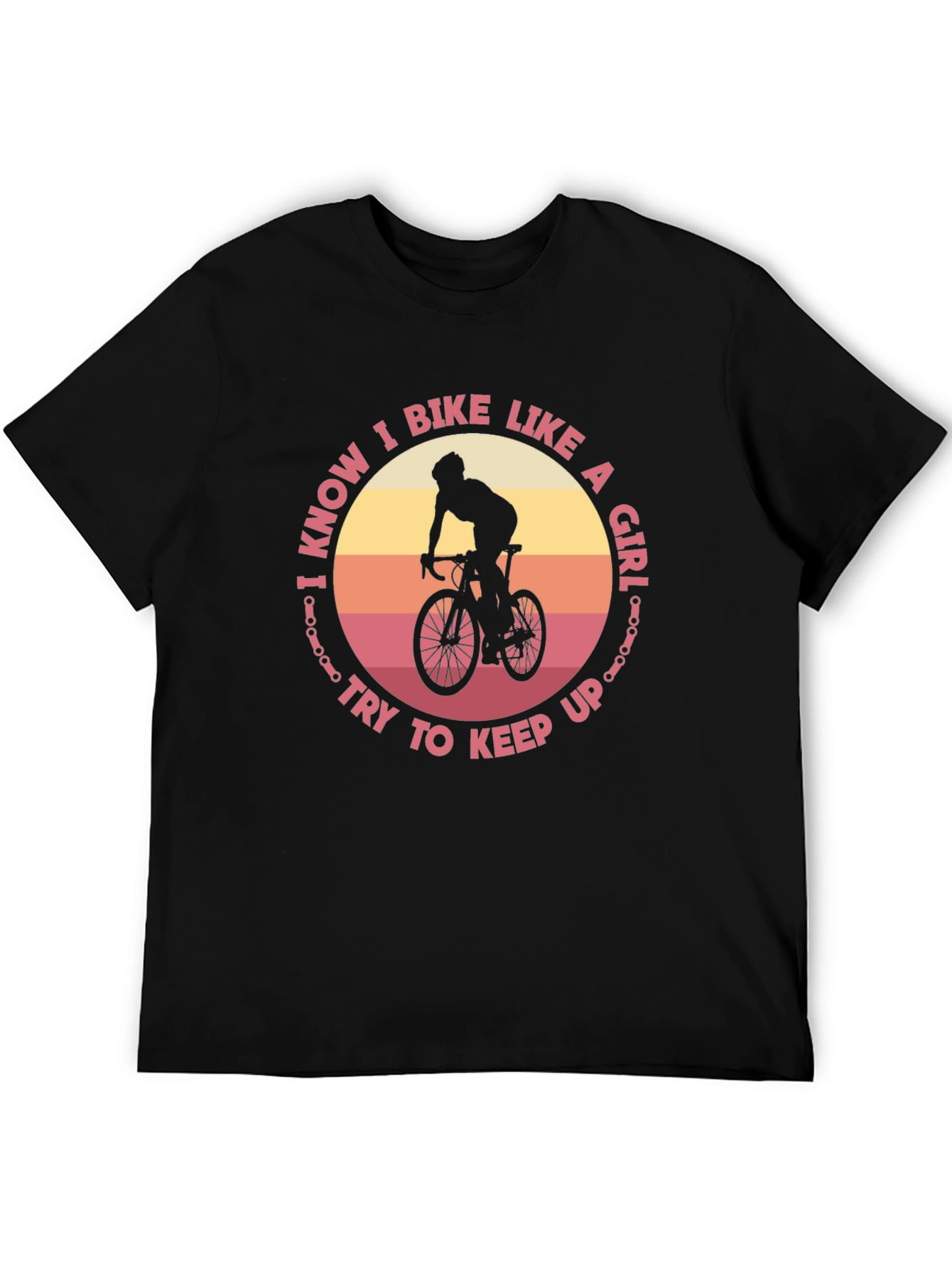 I Bike Like A Girl T-Shirt