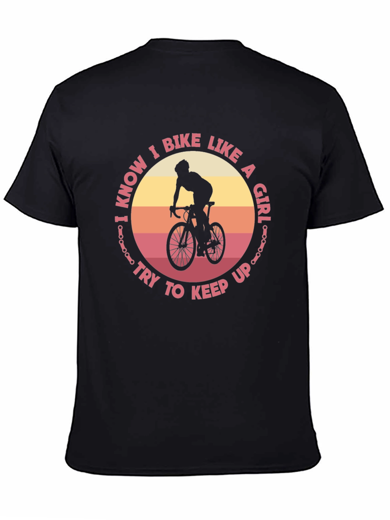 I Bike Like A Girl T-Shirt