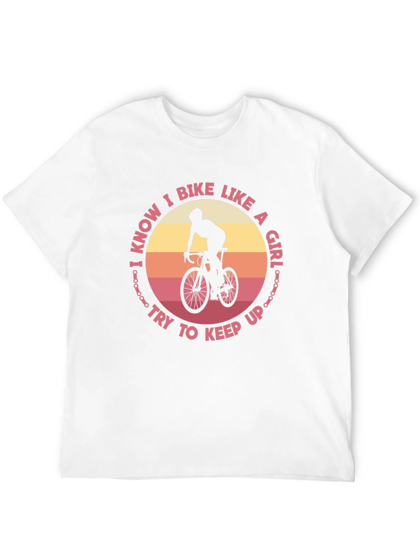 I Bike Like A Girl T-Shirt