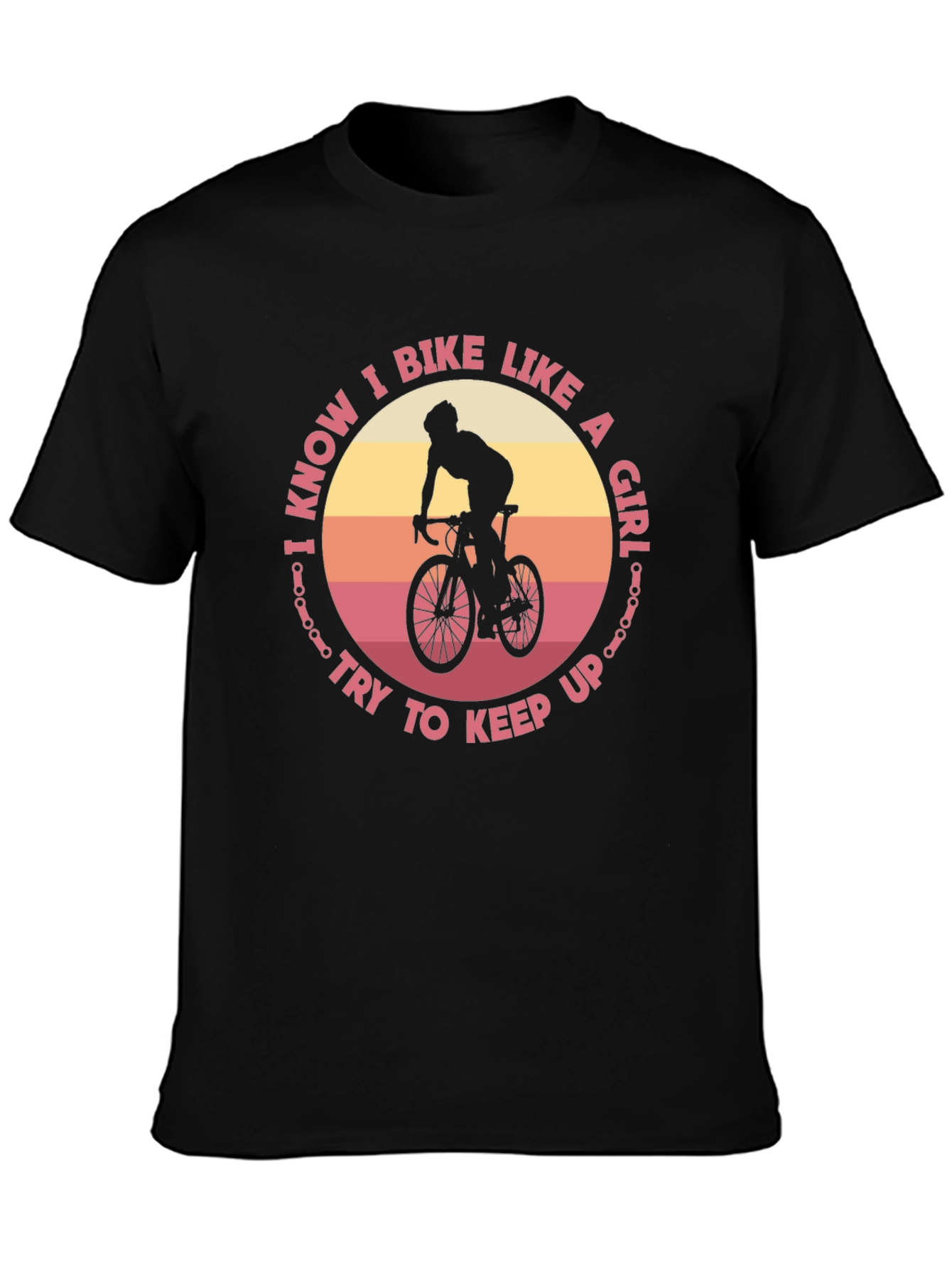 I Bike Like A Girl T-Shirt