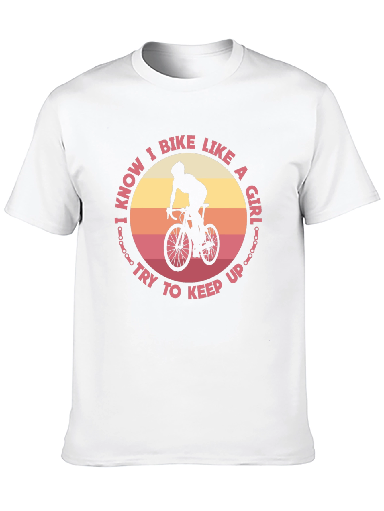 I Bike Like A Girl T-Shirt