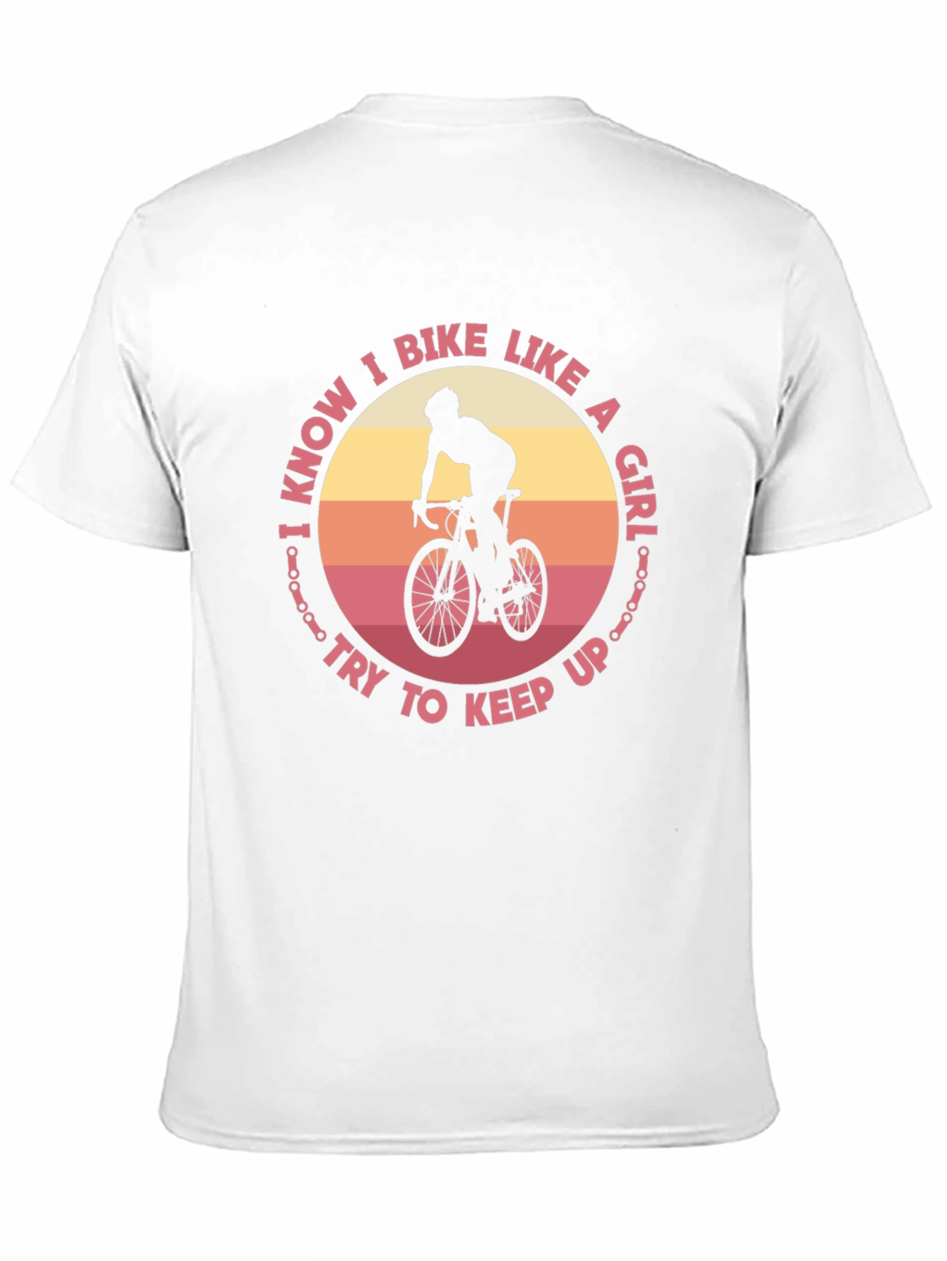 I Bike Like A Girl T-Shirt