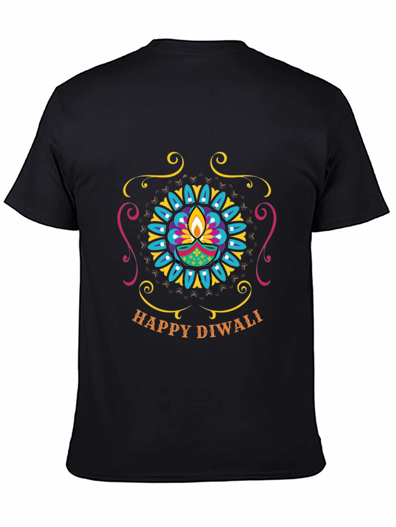 Happy Diwali Graphic Tee - Festive Celebration