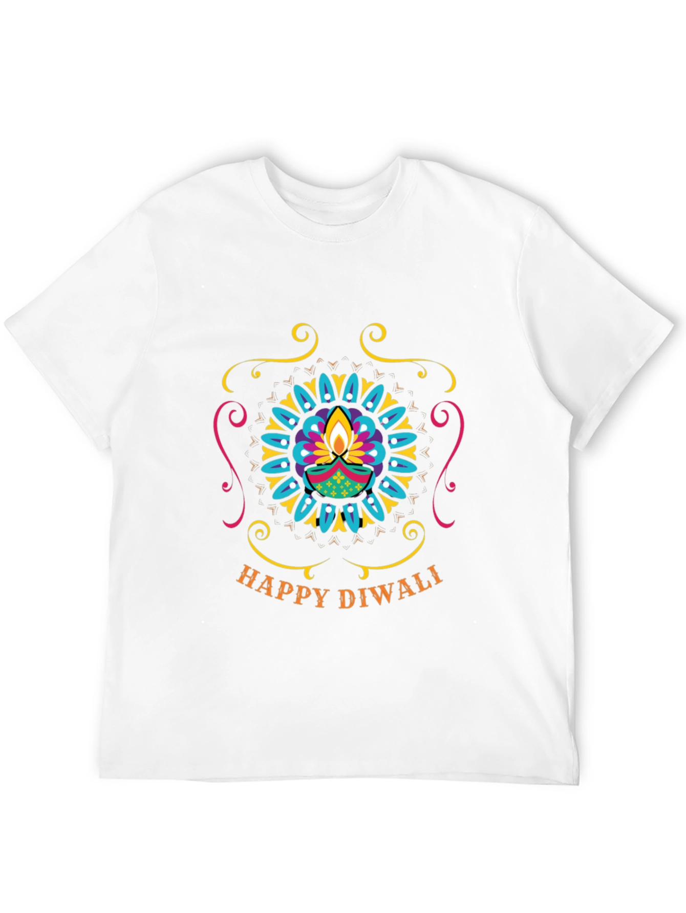 Happy Diwali Graphic Tee - Festive Celebration