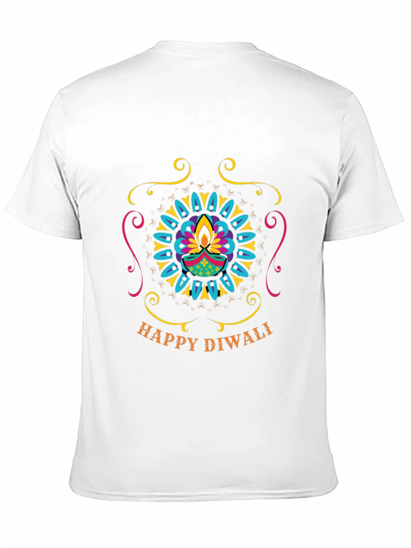 Happy Diwali Graphic Tee - Festive Celebration