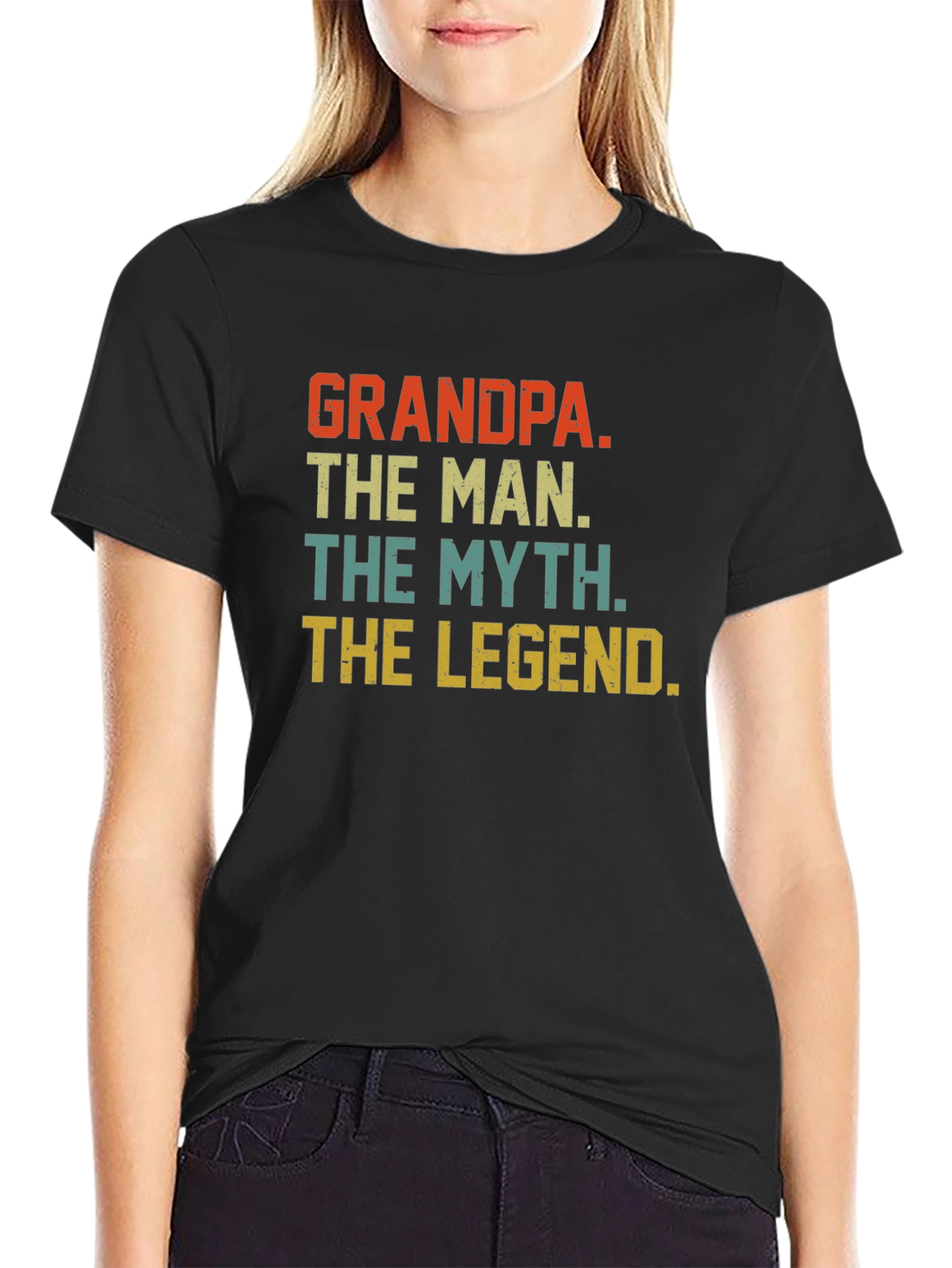 Grandpa The Man T-Shirt - Fathers Day Gift