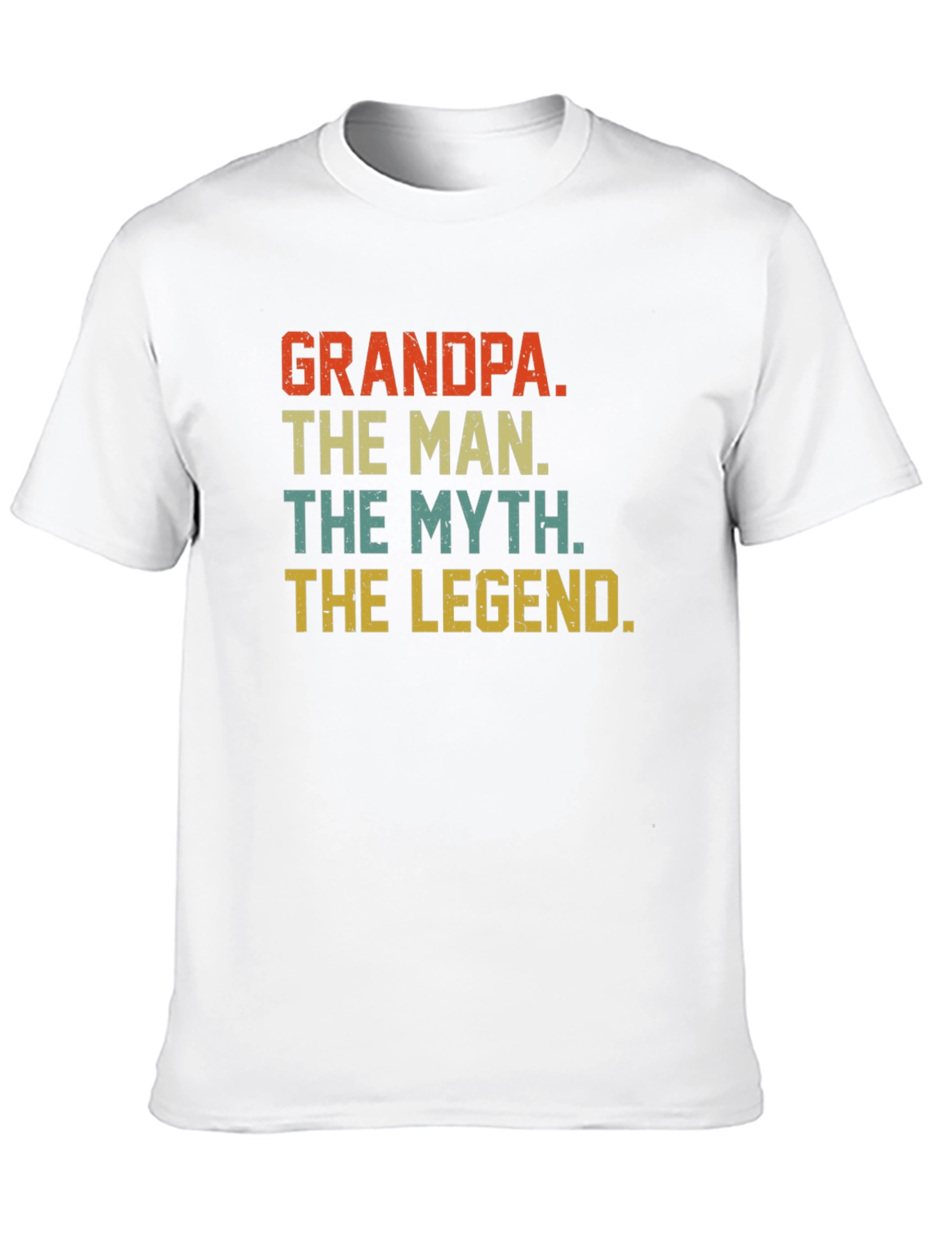 Grandpa The Man T-Shirt - Fathers Day Gift