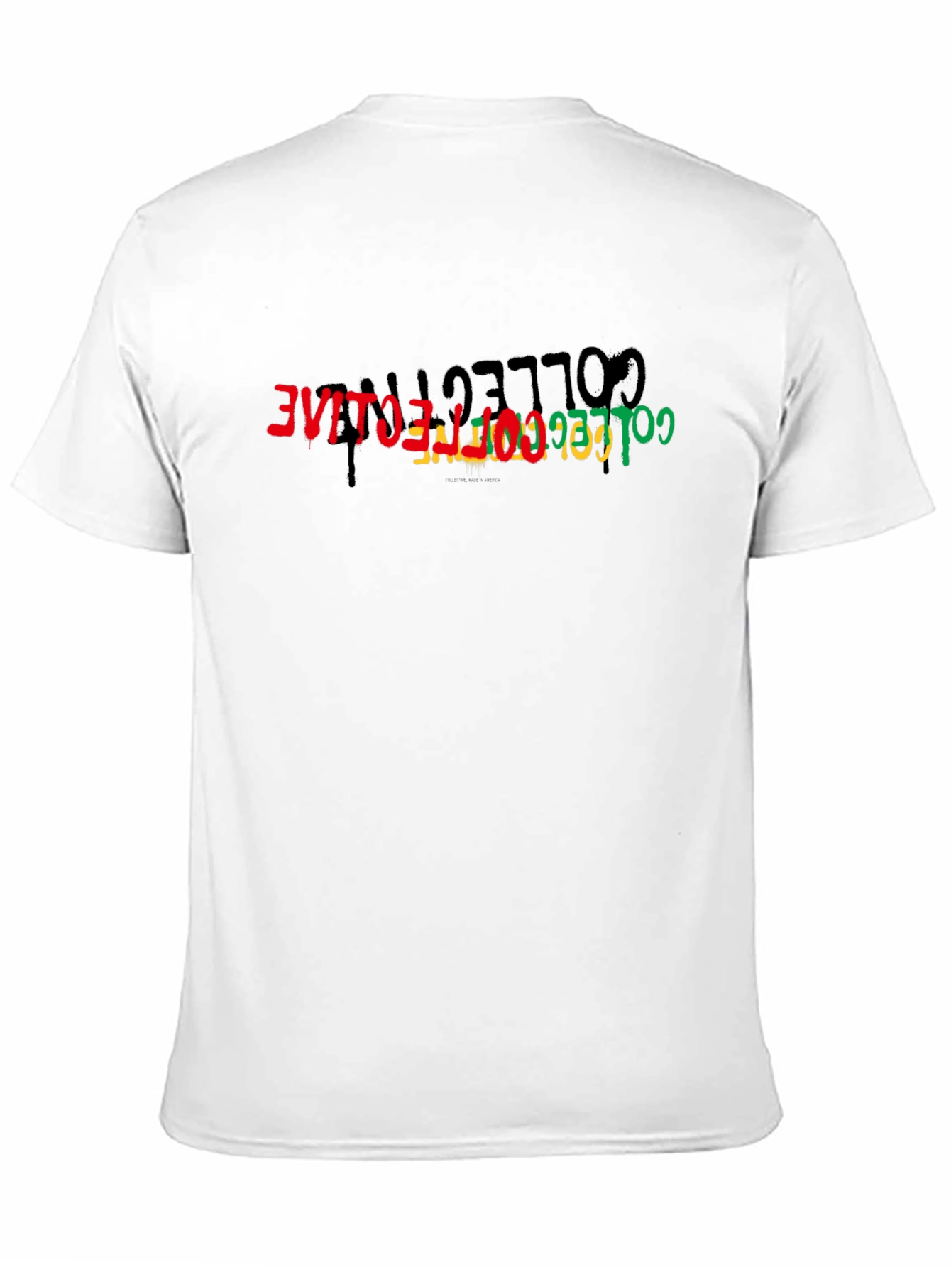 Collective T-Shirt - Black Cotton Tee with Graphic Print
