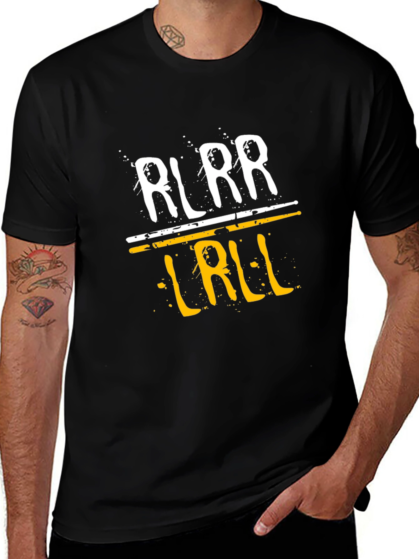 RLRR LRL L Graphic T-Shirt - Casual Cotton Tee