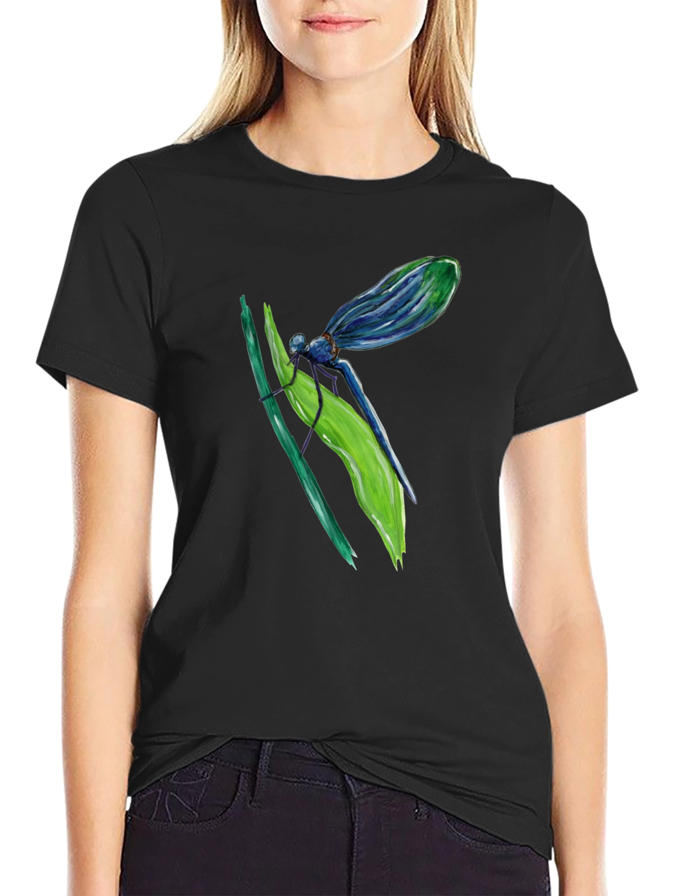 Dragonfly Graphic Tee - Stylish Nature Design