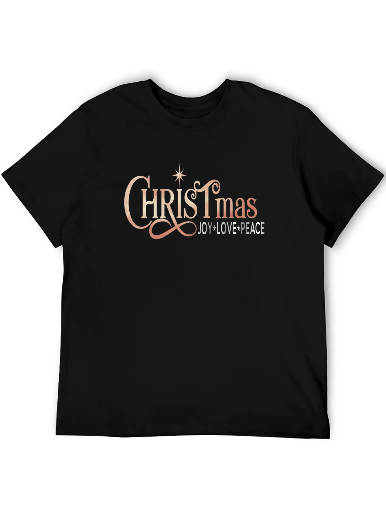 Christmas Joy Love Peace Graphic Tee