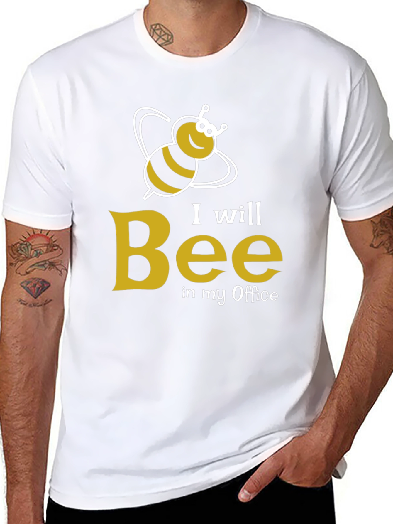 I Will Bee In My Office Graphic Tee
