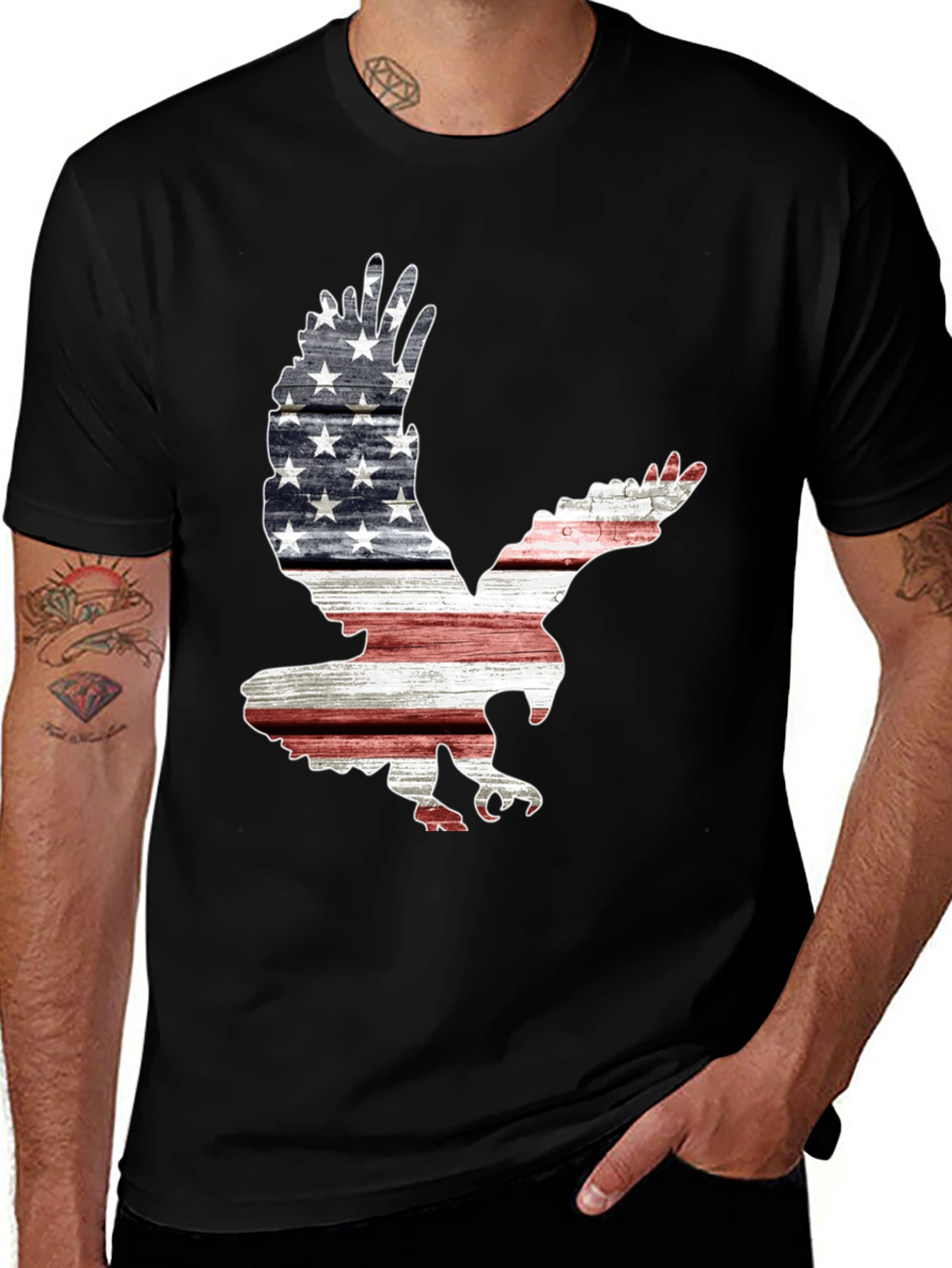 Patriotic Eagle T-Shirt