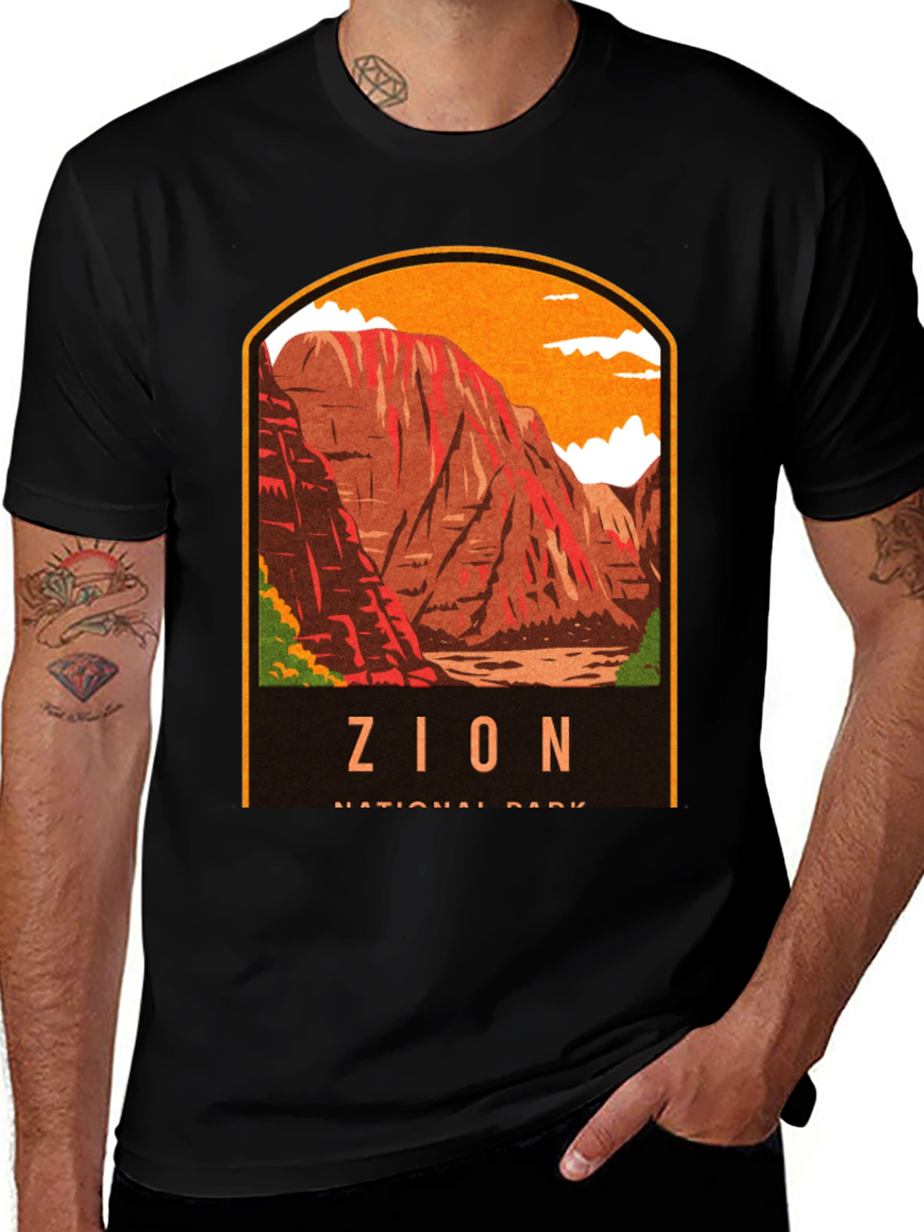 Zion National Park Graphic Tee - Adventure Awaits!