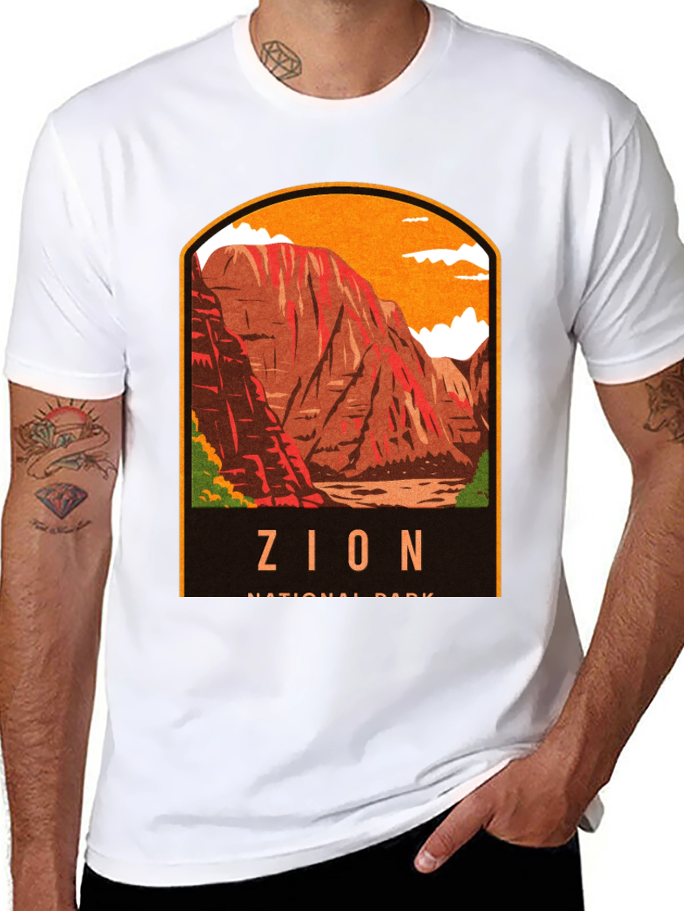 Zion National Park Graphic Tee - Adventure Awaits!