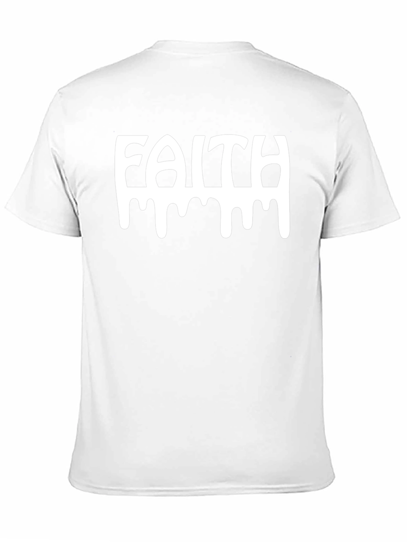 Faith Graphic Tee - Black Cotton Blend