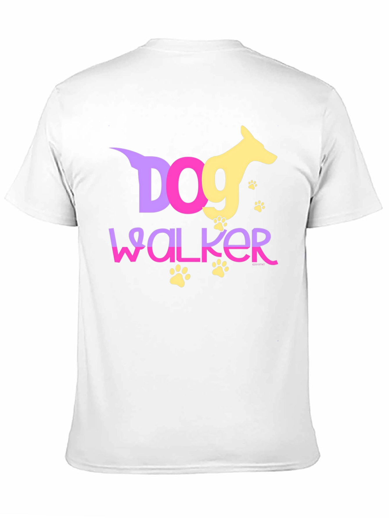 Dog Walker Graphic Tee - Pet Lover T-Shirt