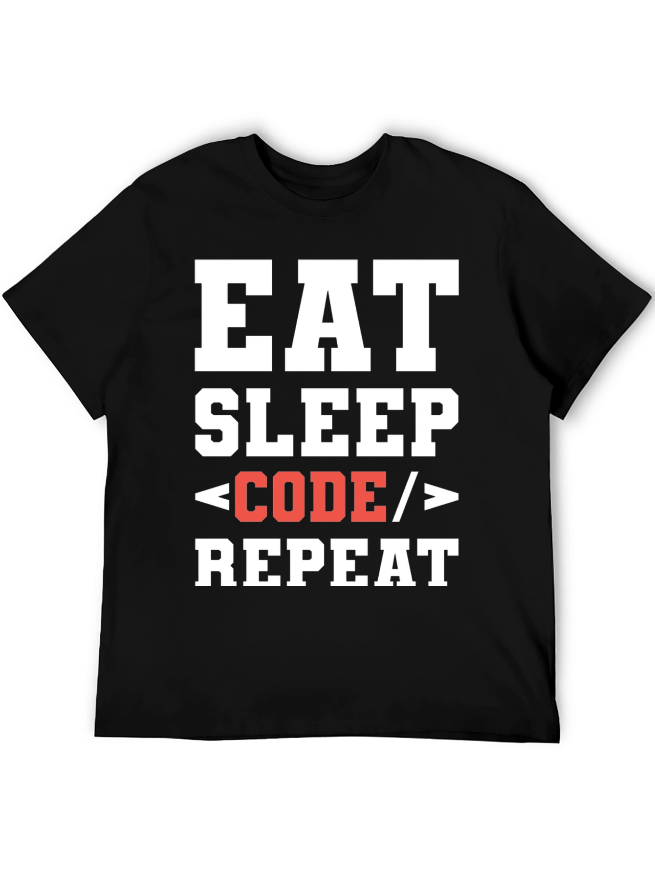 Eat Sleep Code Repeat Programmer T-Shirt
