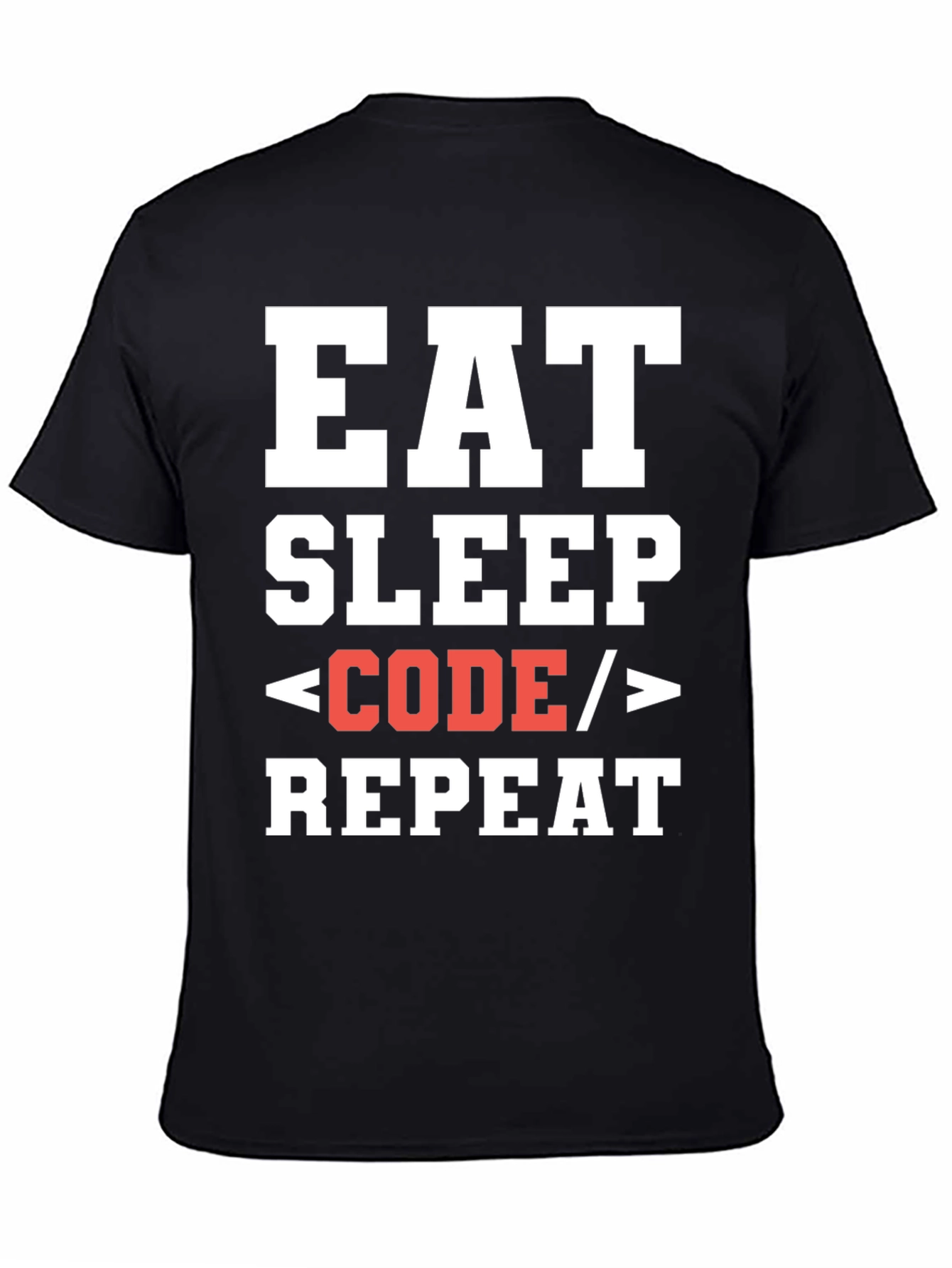 Eat Sleep Code Repeat Programmer T-Shirt