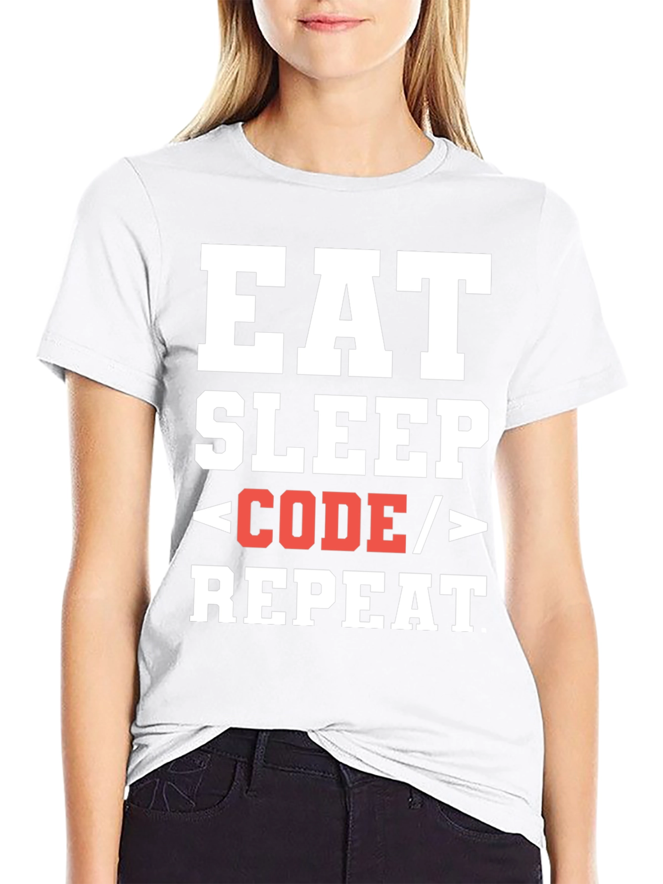 Eat Sleep Code Repeat Programmer T-Shirt