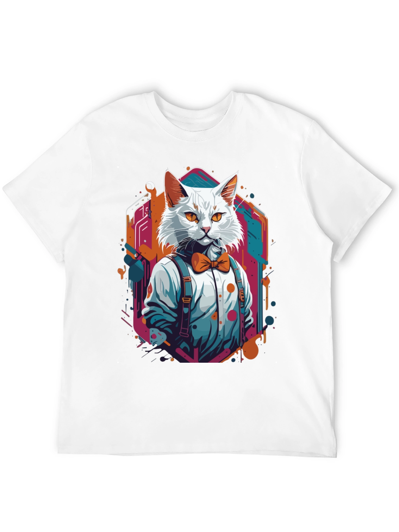 Cool Cat Bowtie T-Shirt
