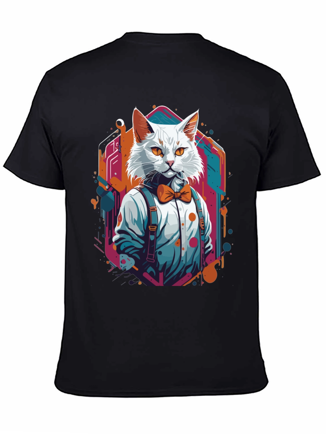 Cool Cat Bowtie T-Shirt