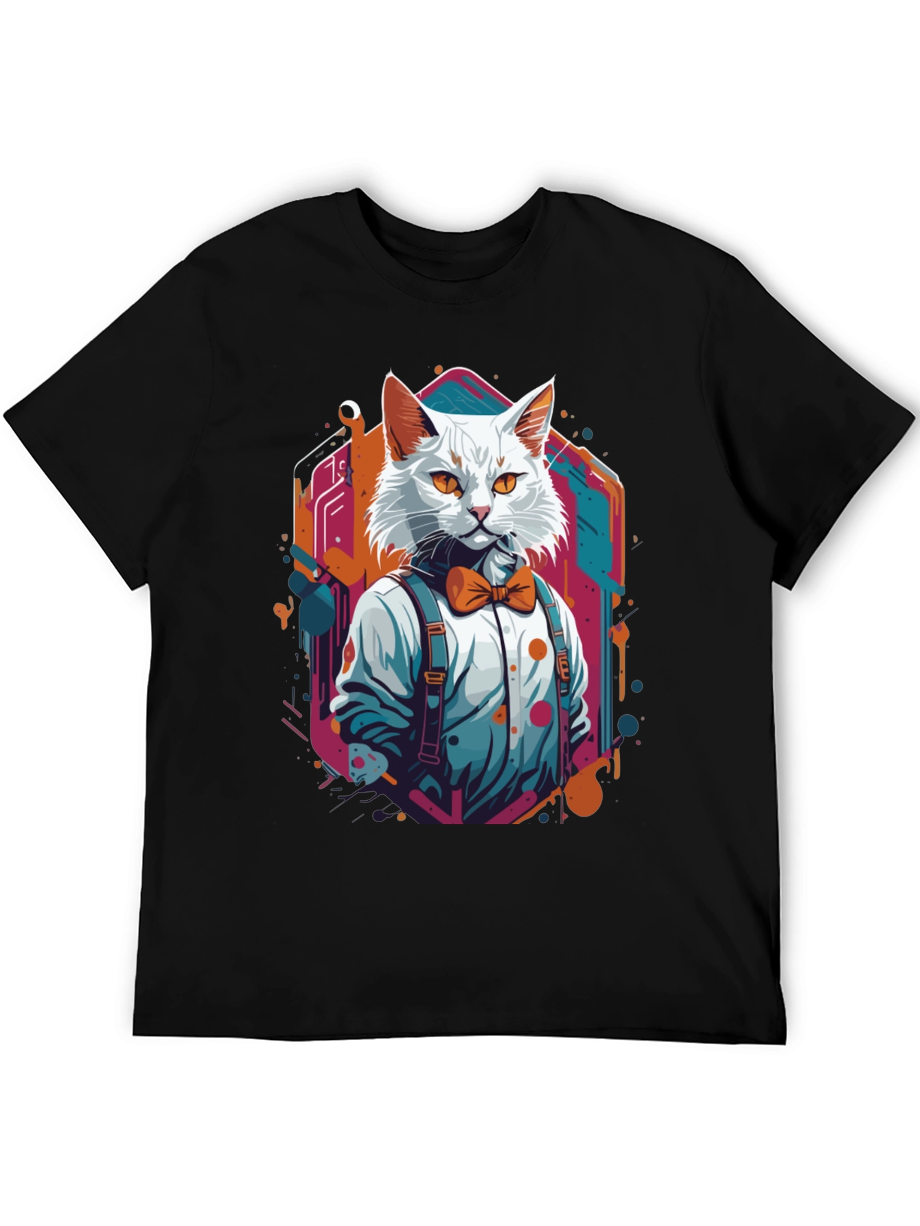 Cool Cat Bowtie T-Shirt