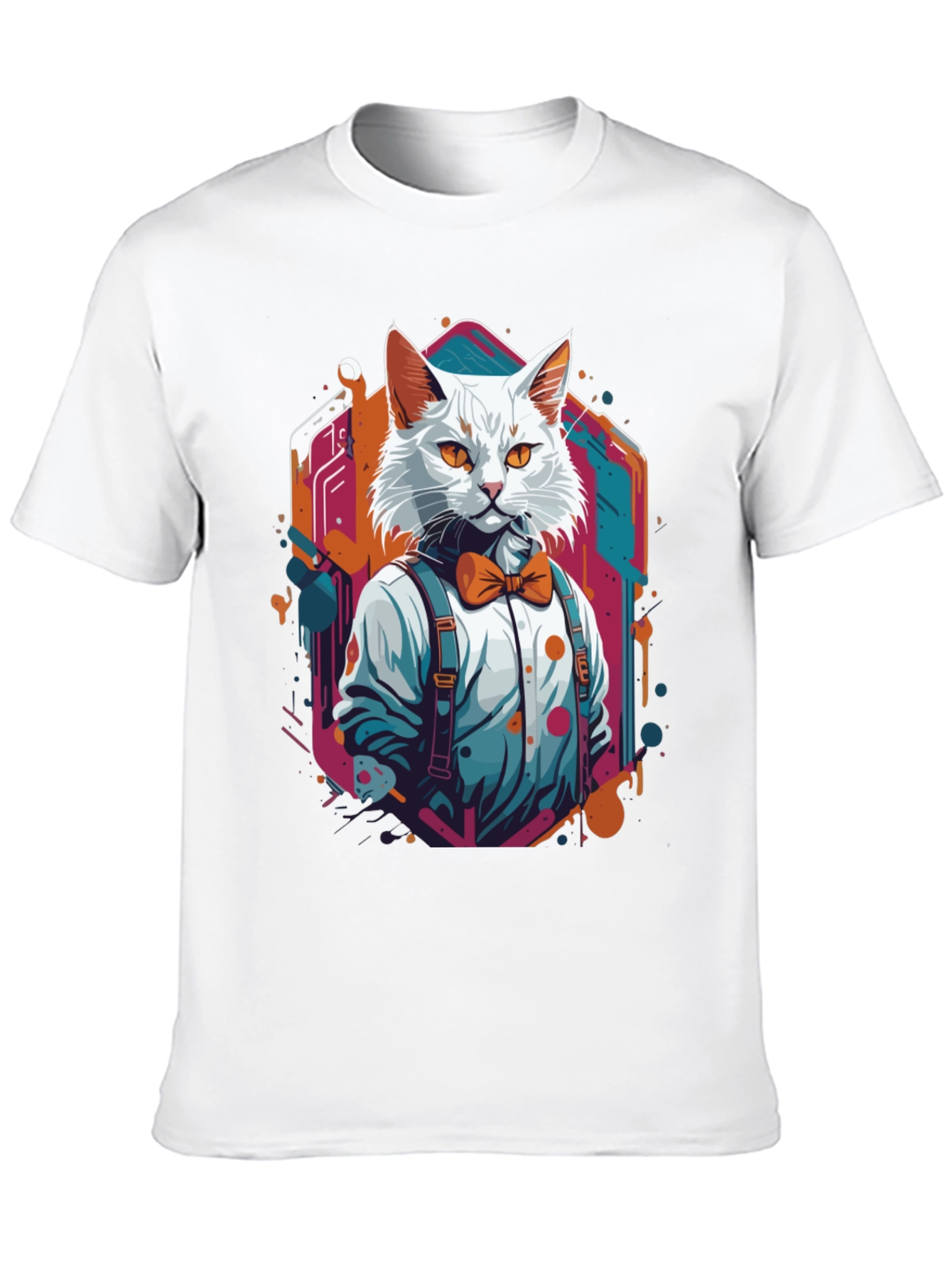 Cool Cat Bowtie T-Shirt