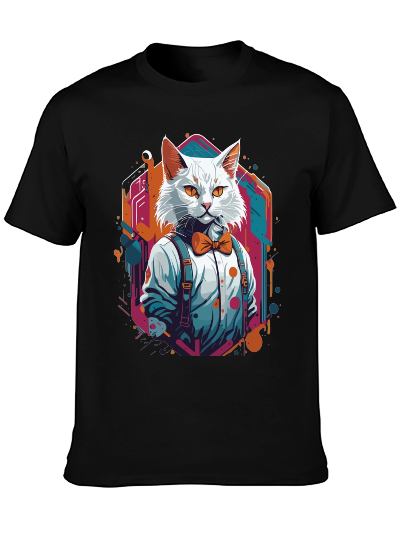 Cool Cat Bowtie T-Shirt