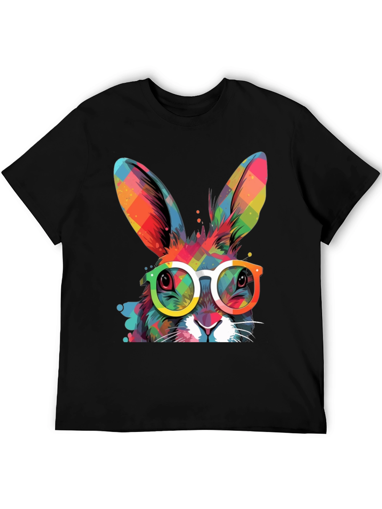 Cool Bunny Graphic Tee - Easter Style