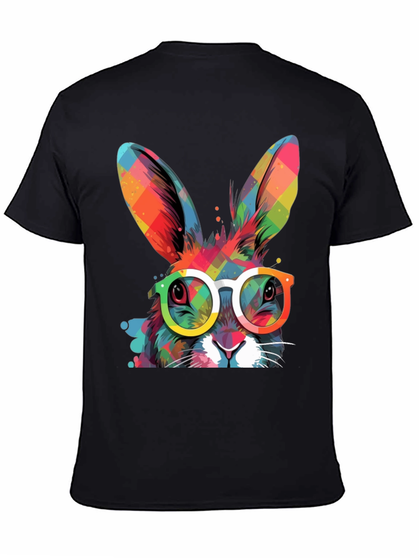 Cool Bunny Graphic Tee - Easter Style