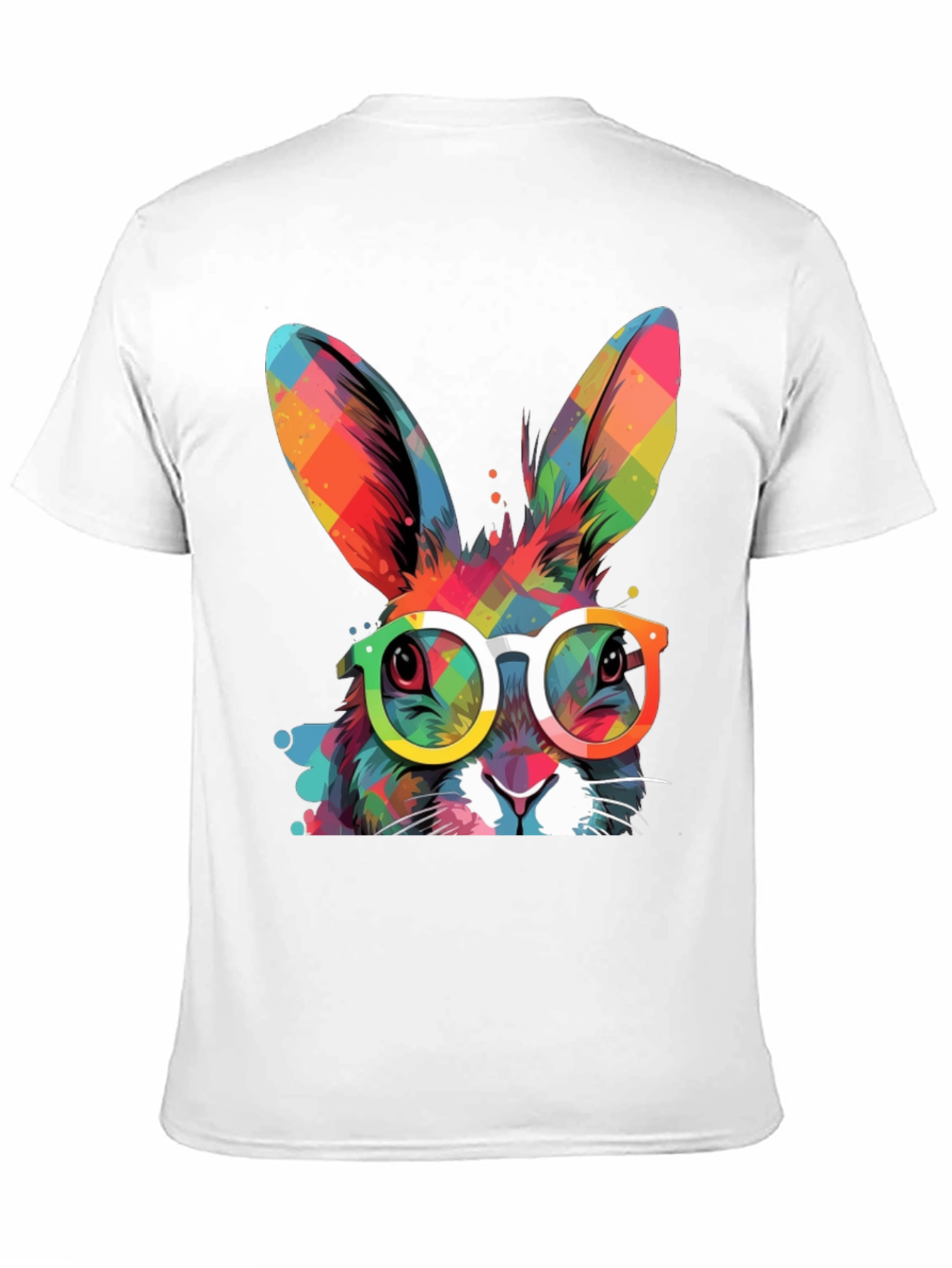 Cool Bunny Graphic Tee - Easter Style