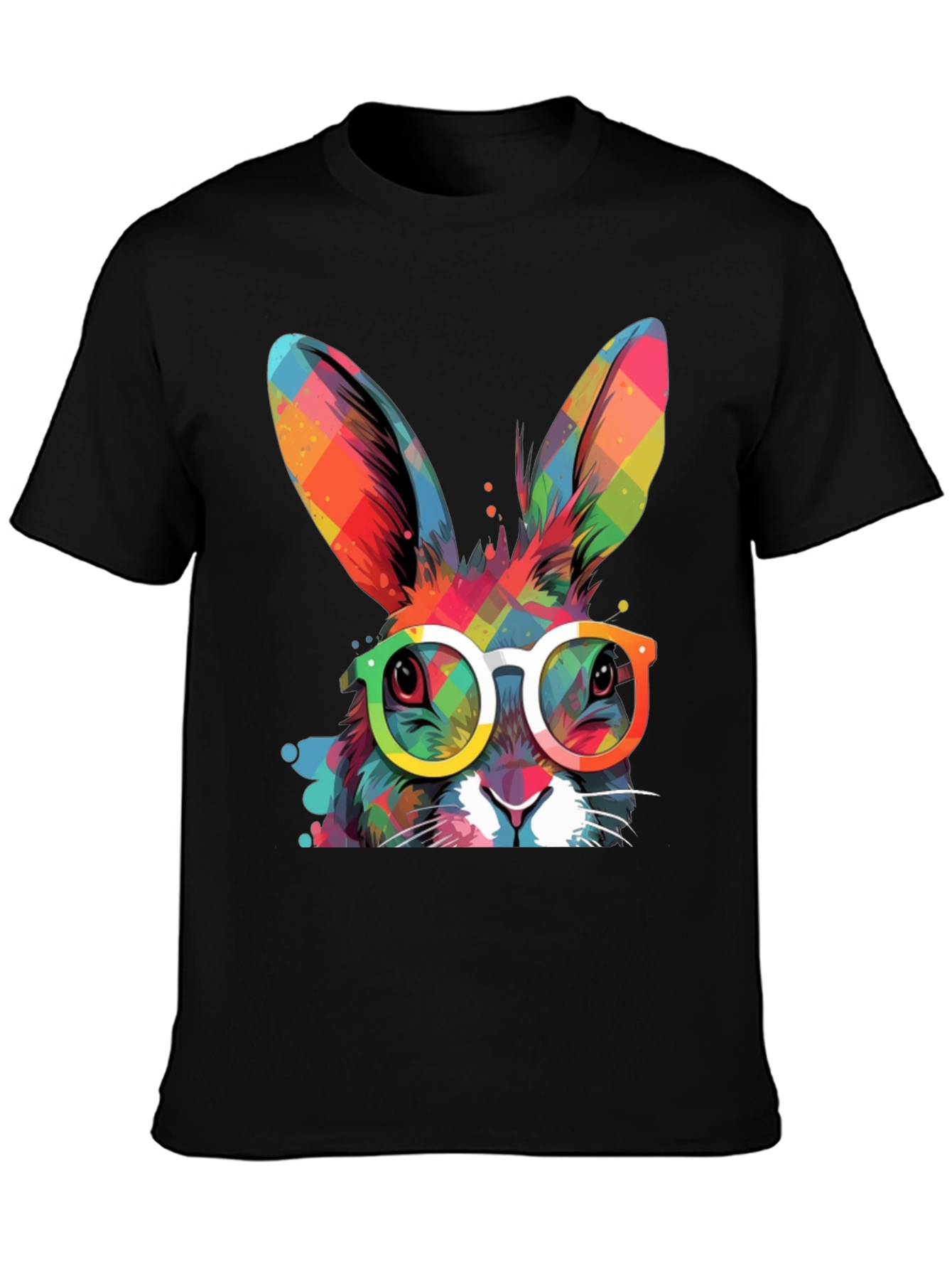 Cool Bunny Graphic Tee - Easter Style