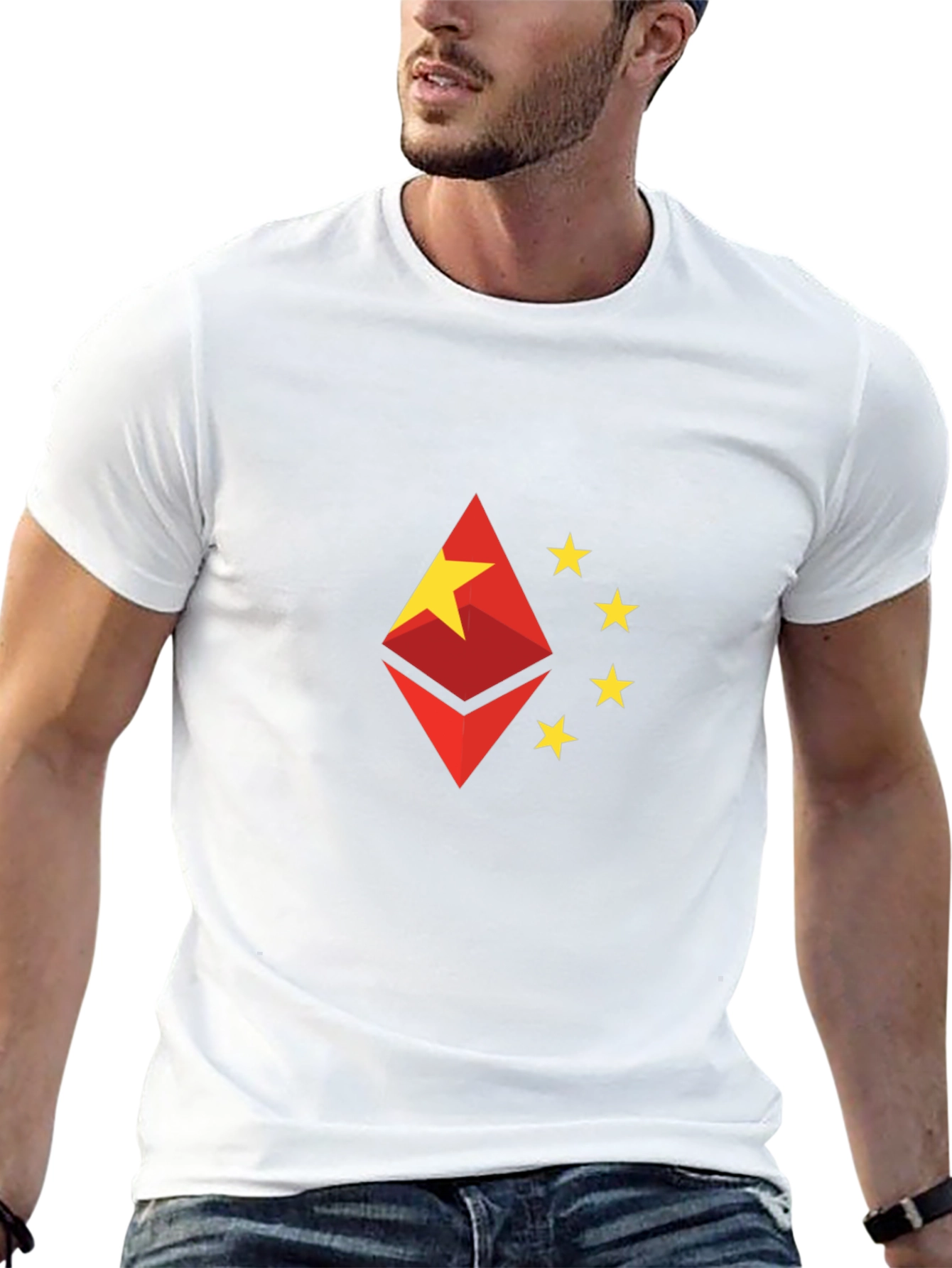 Ethereum China Flag T-Shirt
