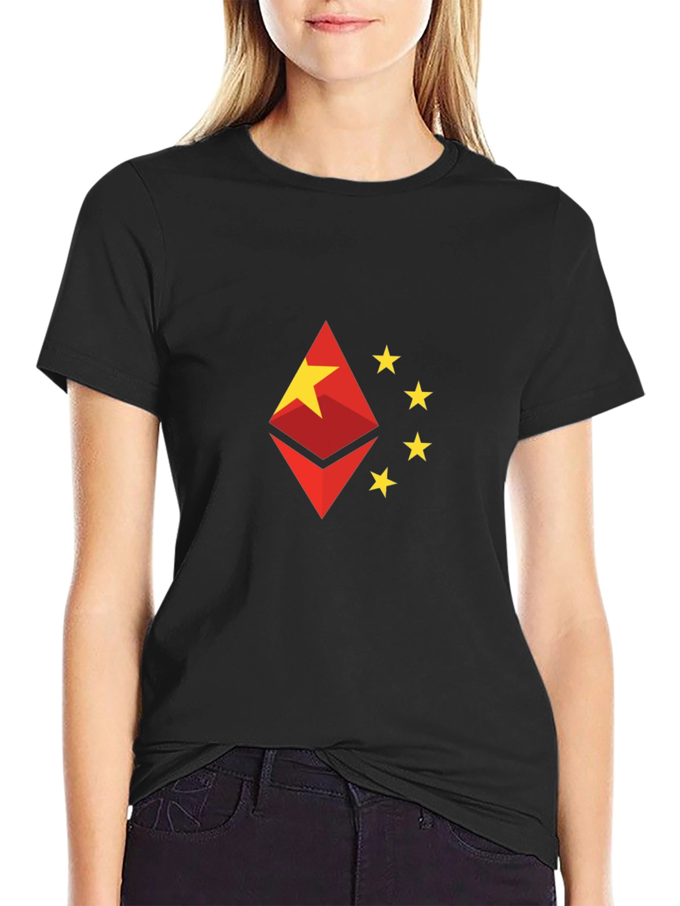 Ethereum China Flag T-Shirt