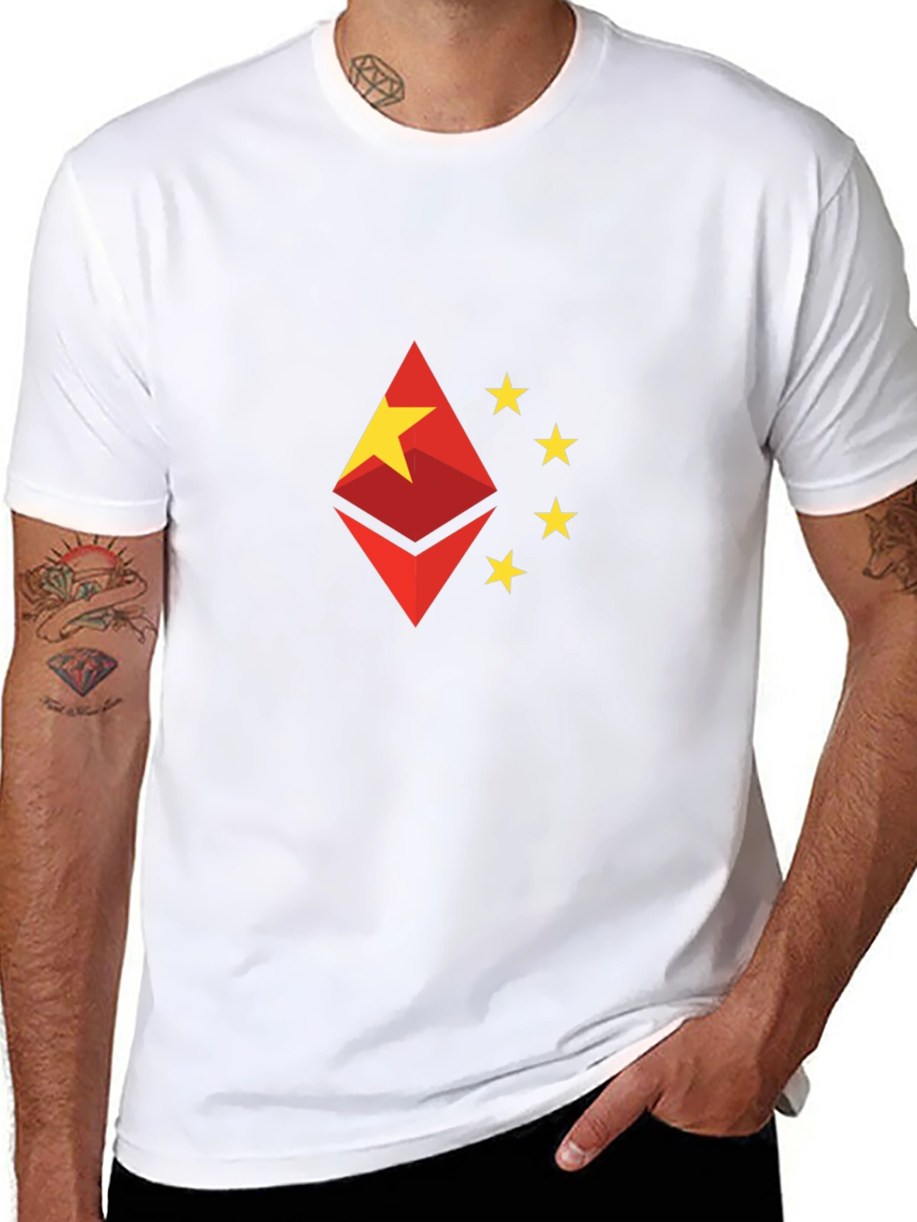 Ethereum China Flag T-Shirt