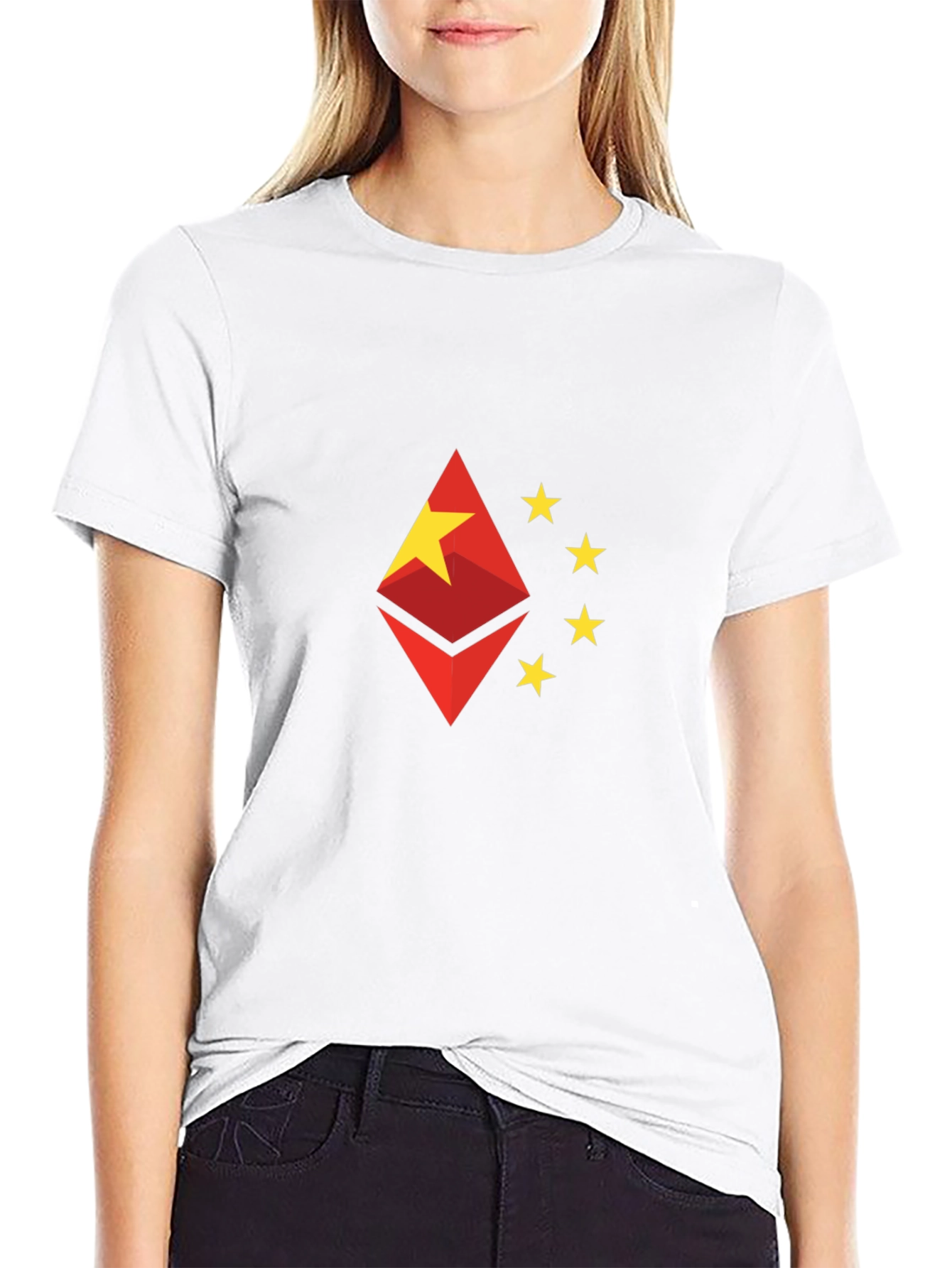 Ethereum China Flag T-Shirt