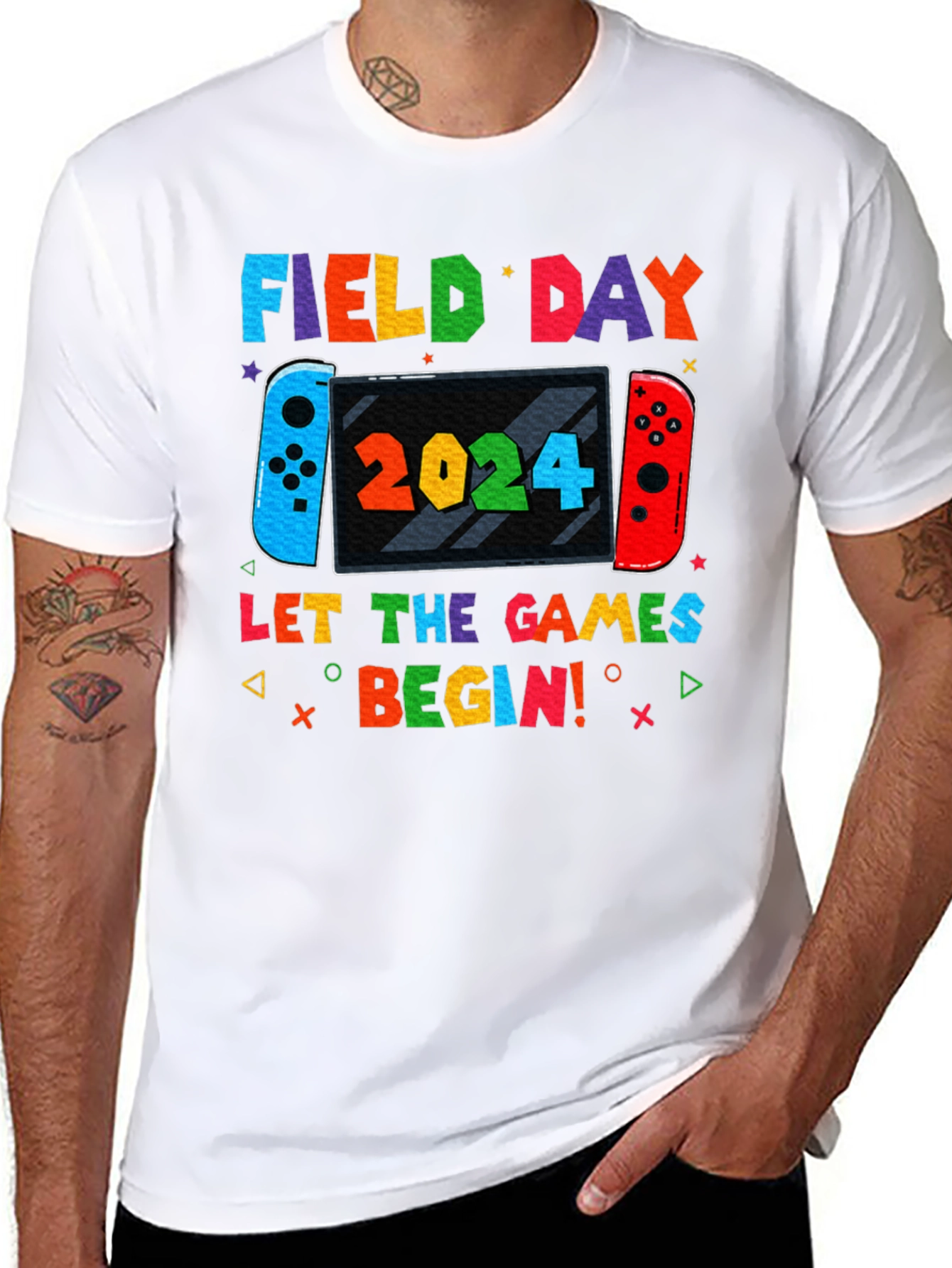 Field Day 2024 Gaming T-Shirt