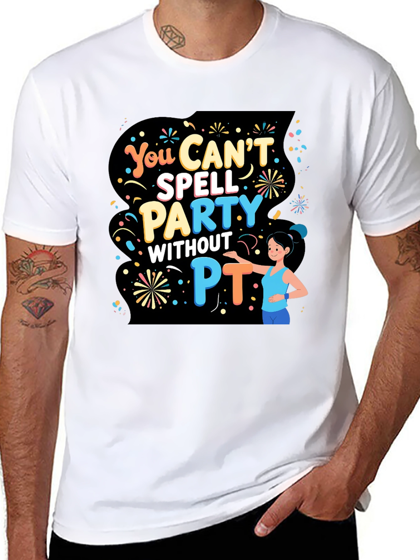Funny Physical Therapy T-Shirt - Party Without PT