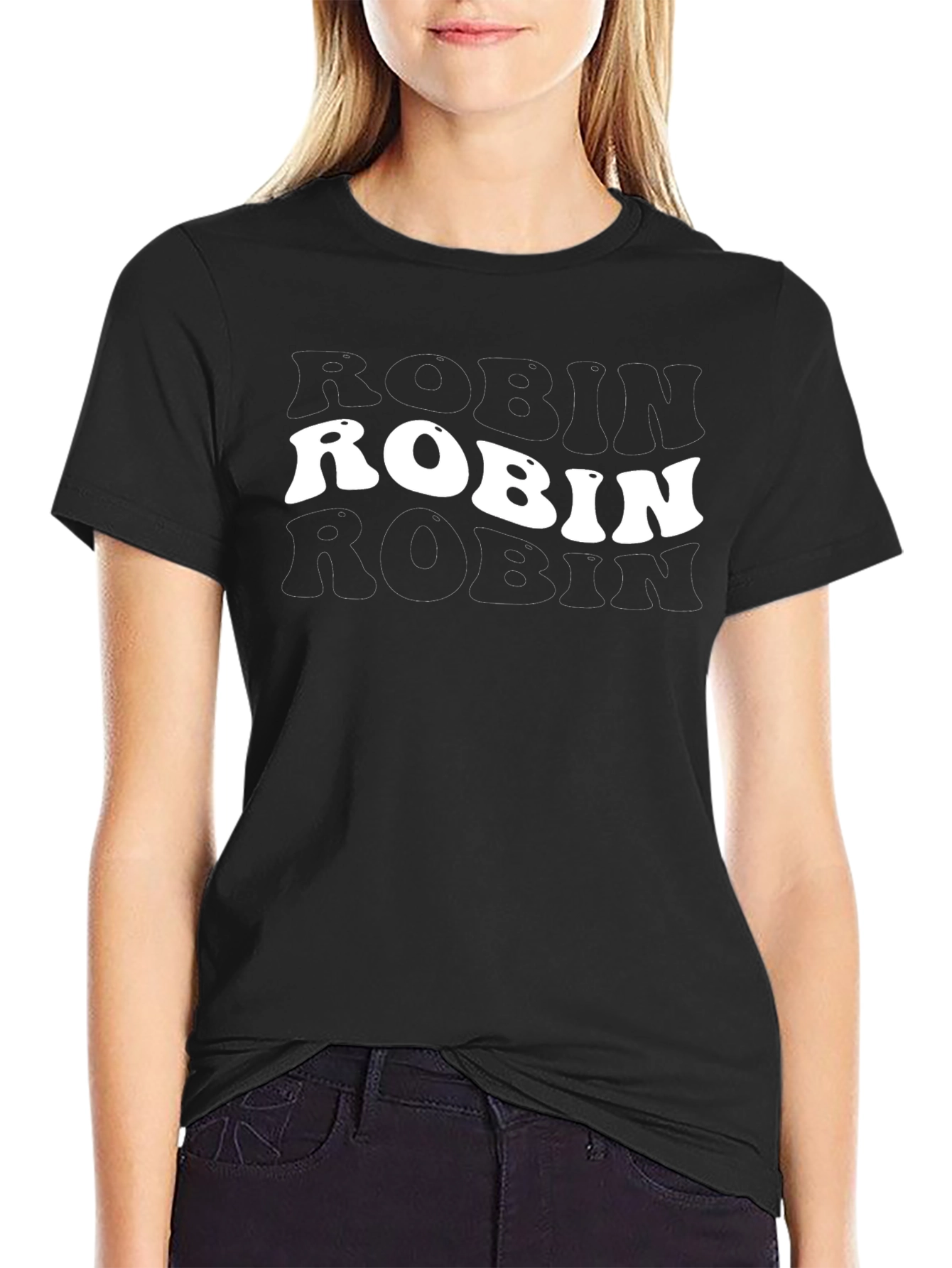 Robin Graphic Tee - Retro Style Comfort