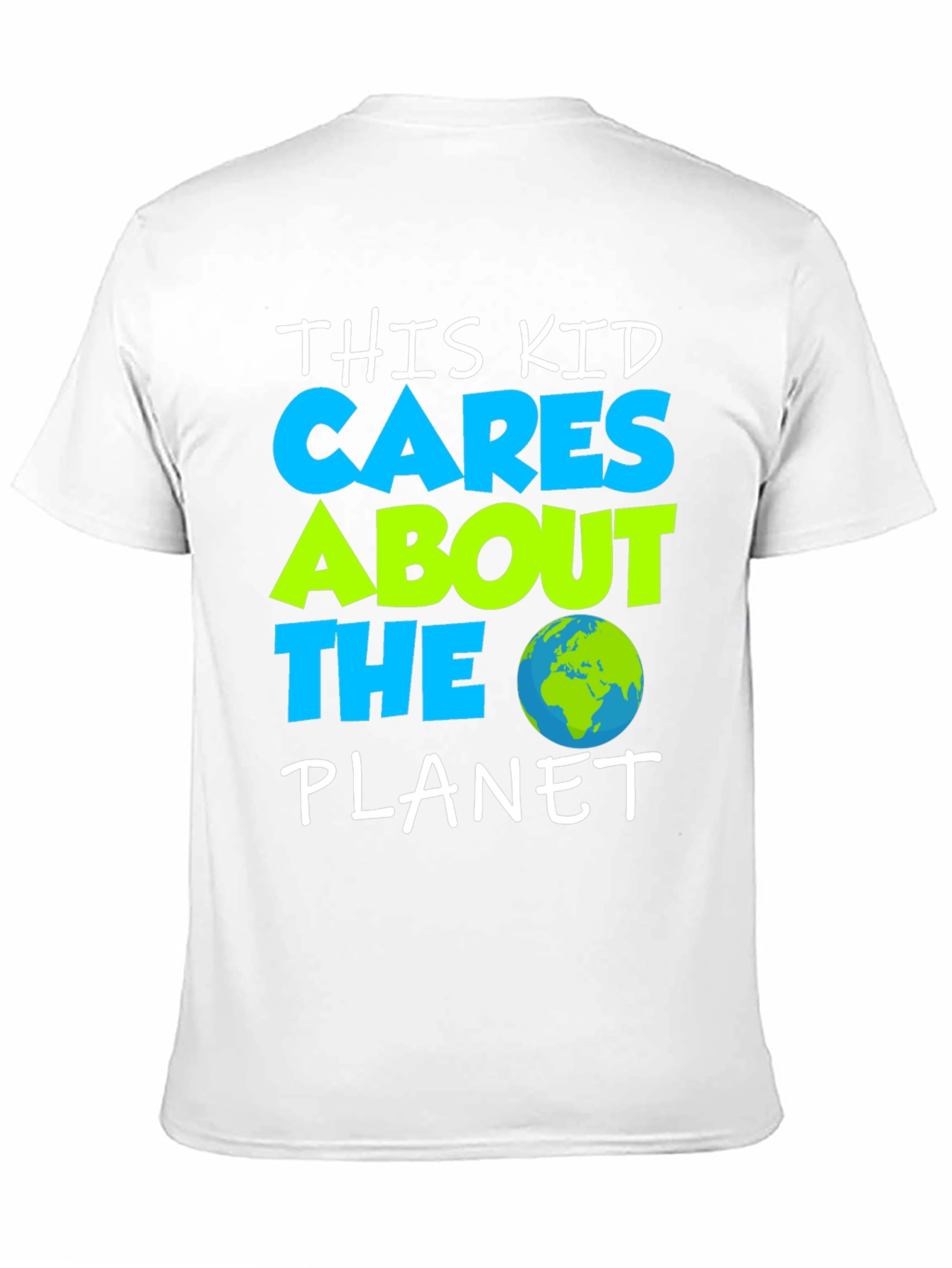 Cares About The Planet Graphic T-Shirt