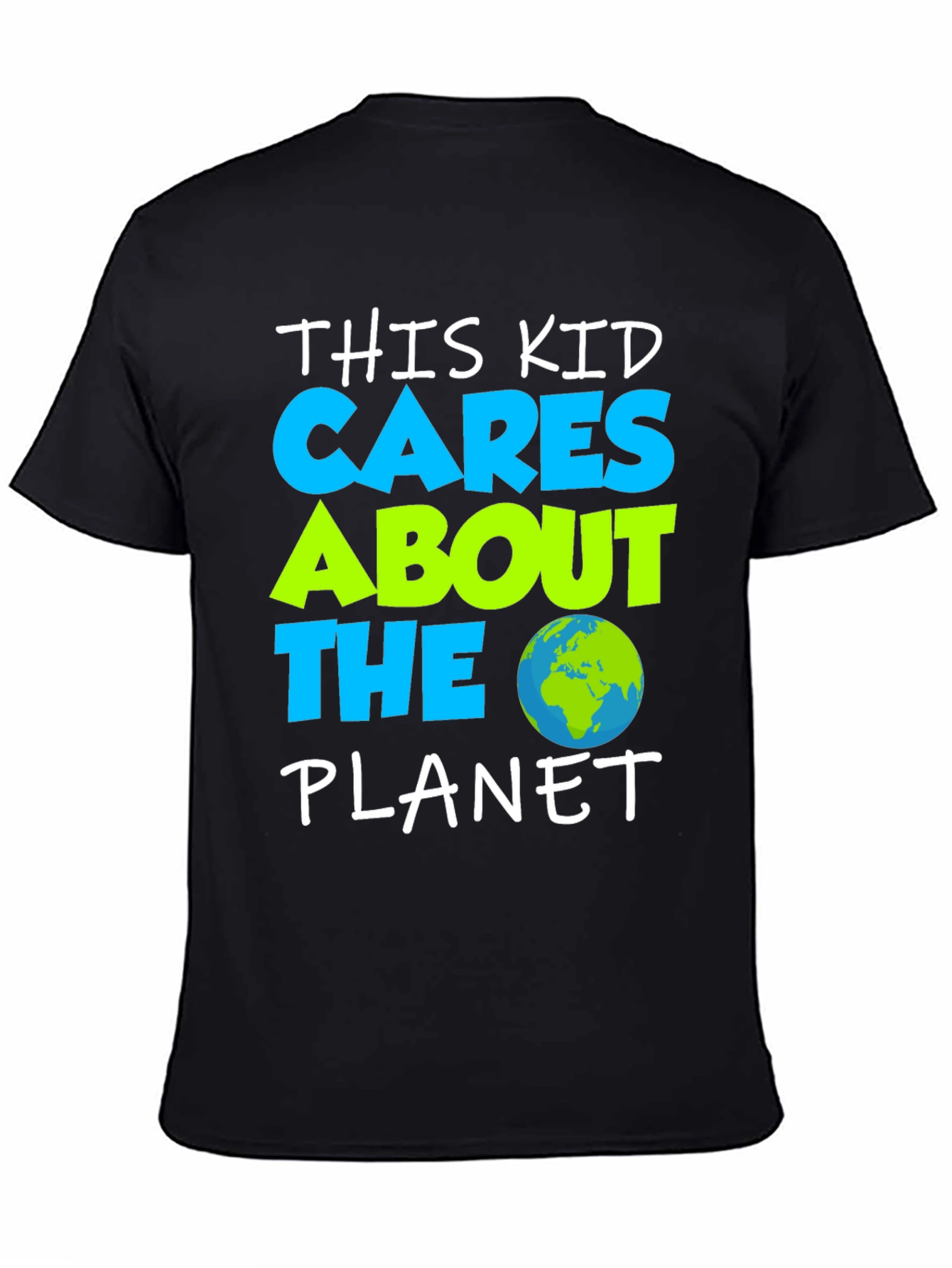 Cares About The Planet Graphic T-Shirt