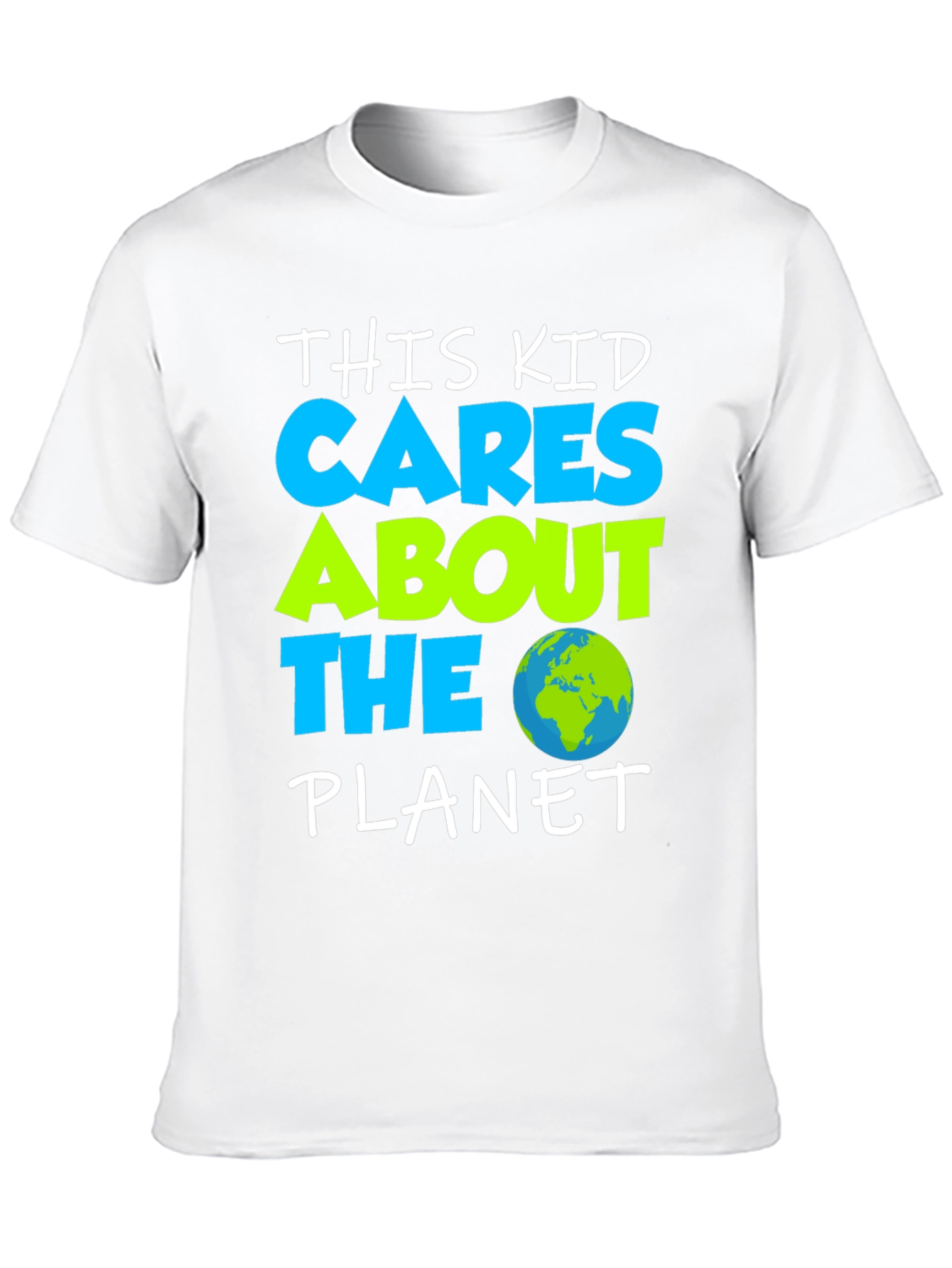 Cares About The Planet Graphic T-Shirt