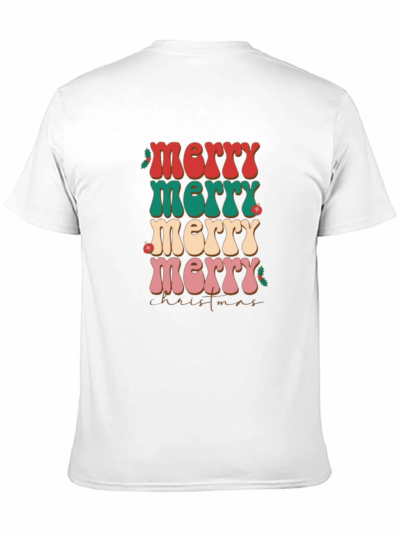 Retro Merry Christmas T-Shirt