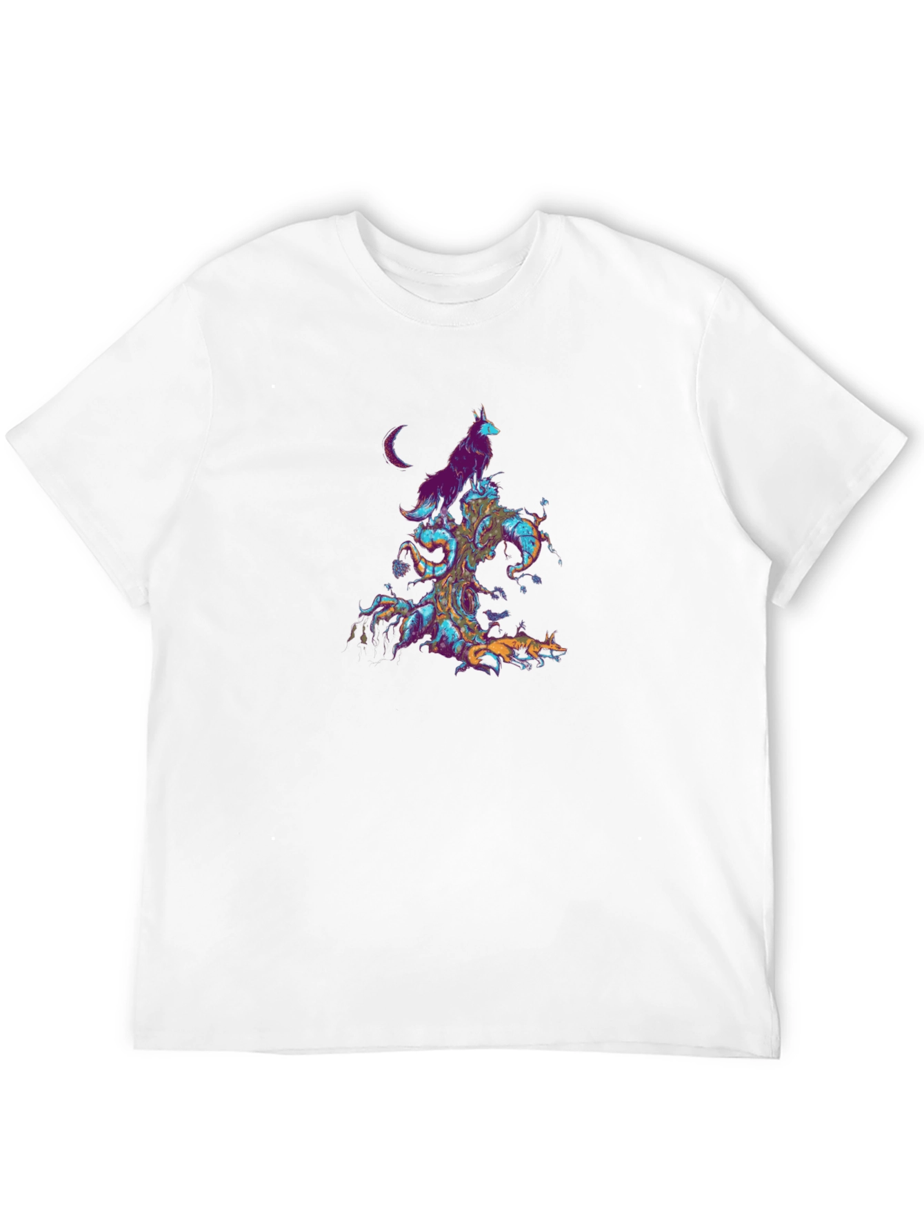 Mystic Wolves Graphic T-Shirt