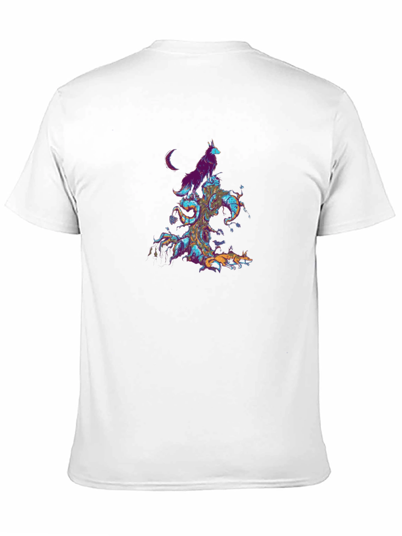 Mystic Wolves Graphic T-Shirt