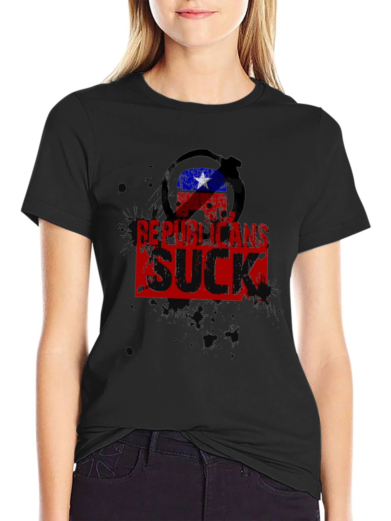 Republicans Suck Graphic T-Shirt